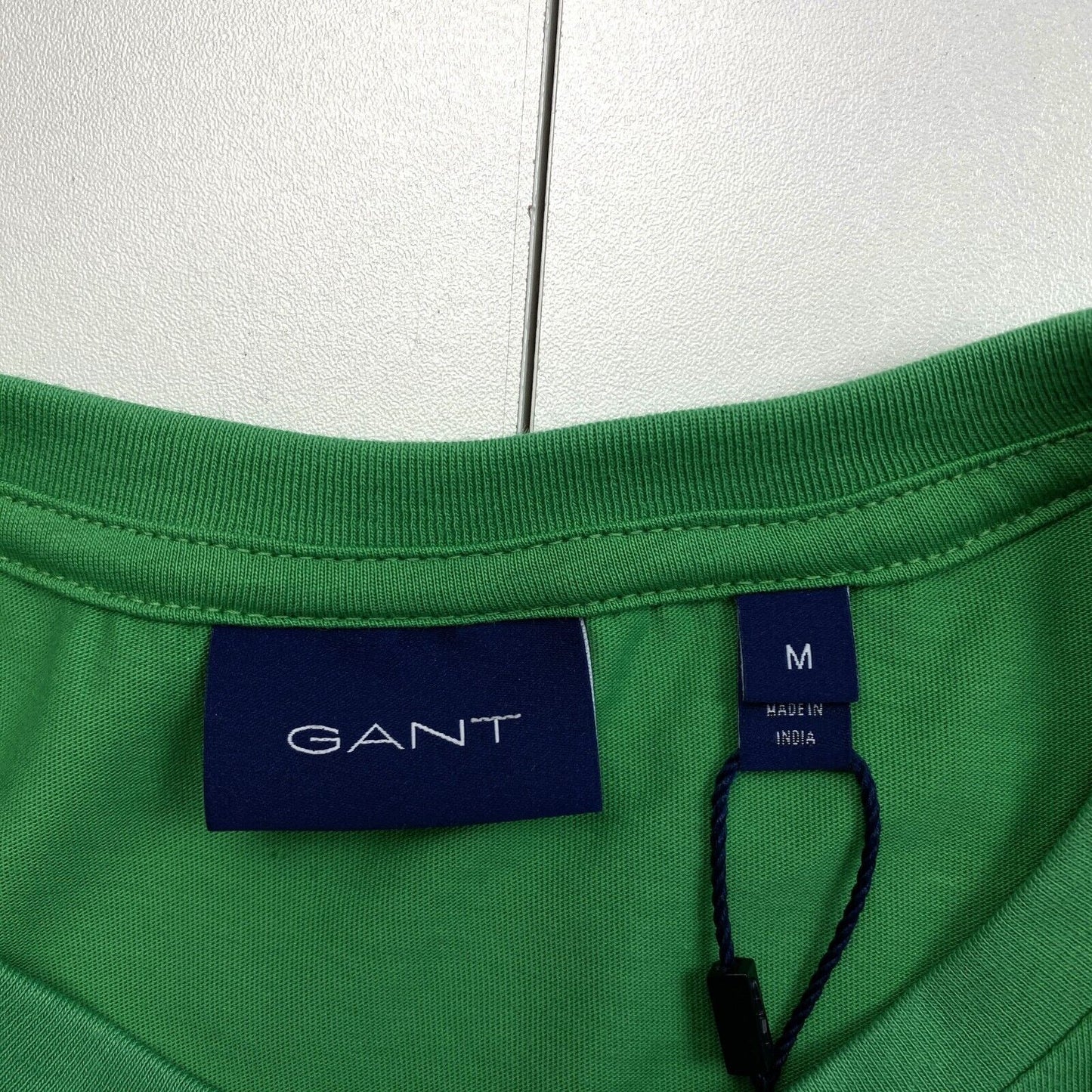 GANT Men Green Original Crew Neck Short Sleeves T Shirt Size M