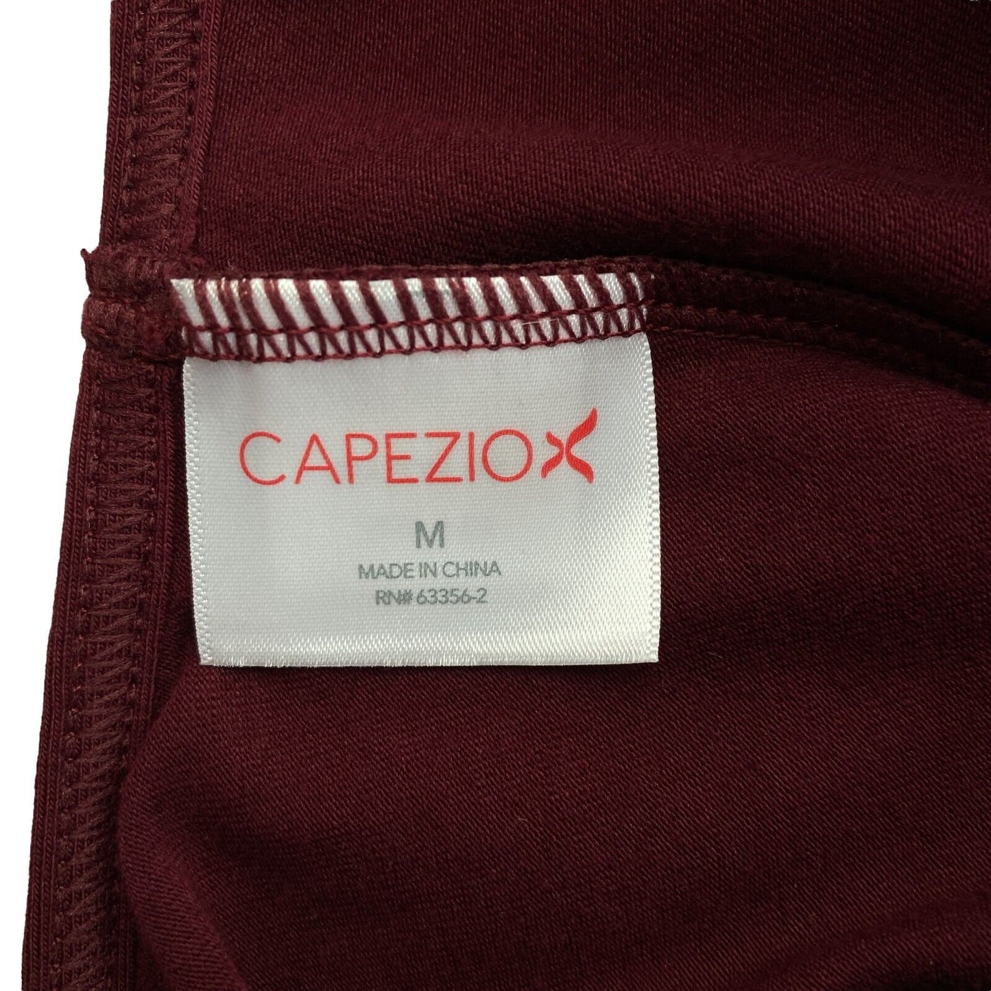 CAPEZIO Dark Red Princess Camisole Body Size M