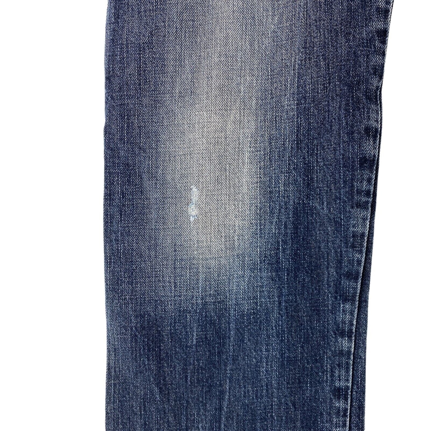 G-STAR RADAR NARROW Blue Slim Straight Fit Distressed Jeans Size W33 L32