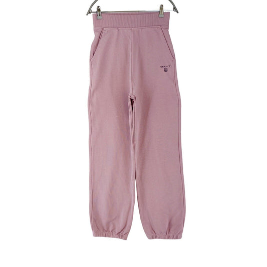 GANT Girls Pink Regular Fit Sweat Trousers Size 13 - 14 Years / 158 cm - 164 cm