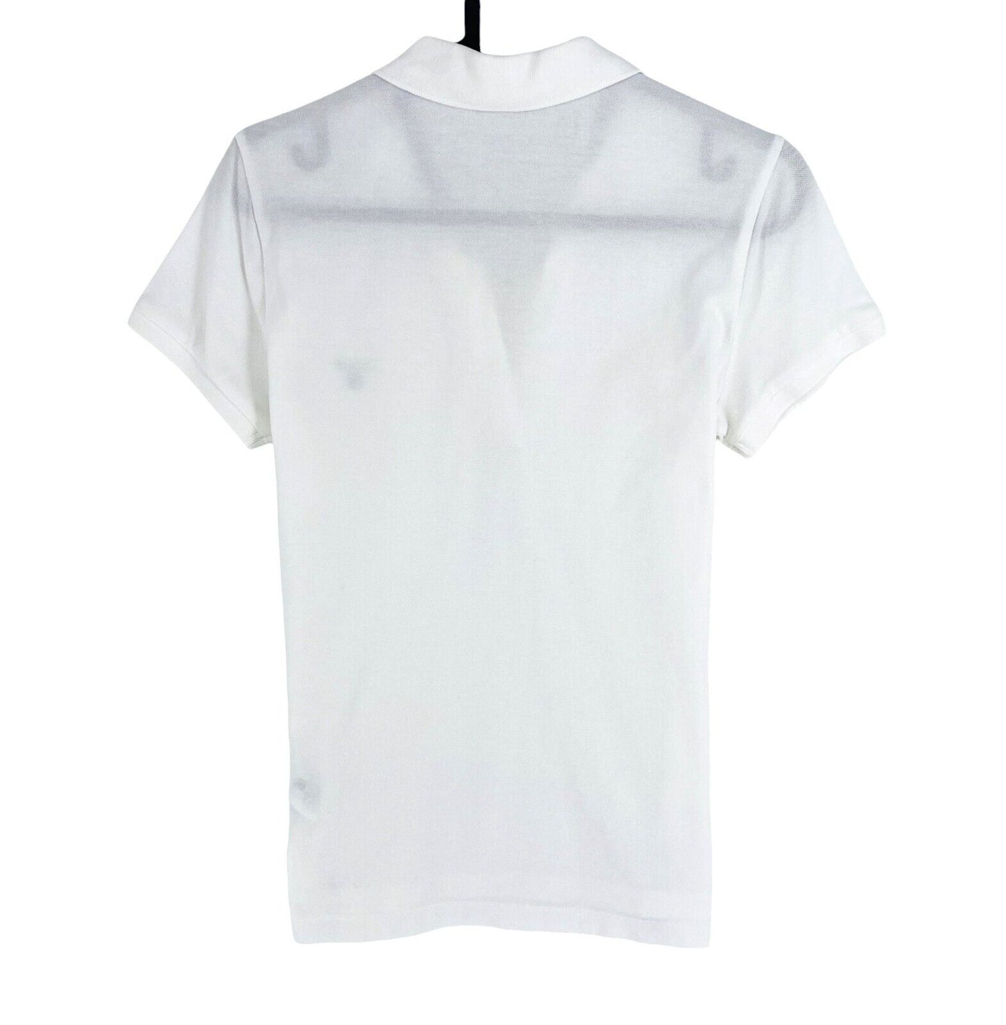 GANT Women White Original Pique Short Sleeves Polo Shirt Size XS