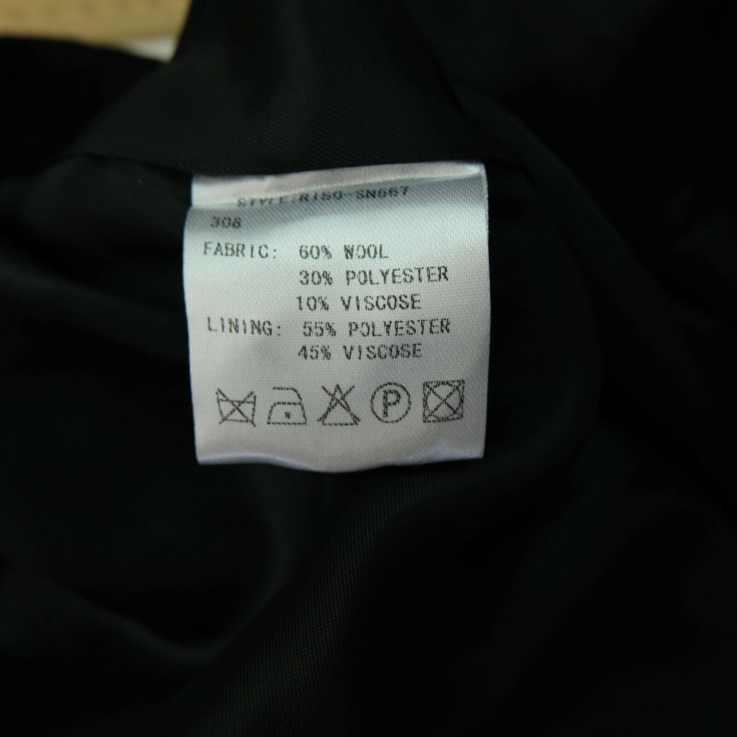 UVP 215 € S`NOB Schwarzes Kleid aus Wollmischung, Größe SM