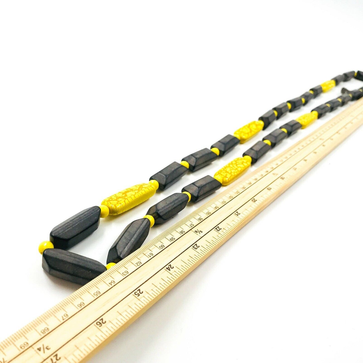 Persona Italian Designer Ladies Grey Yellow Necklace