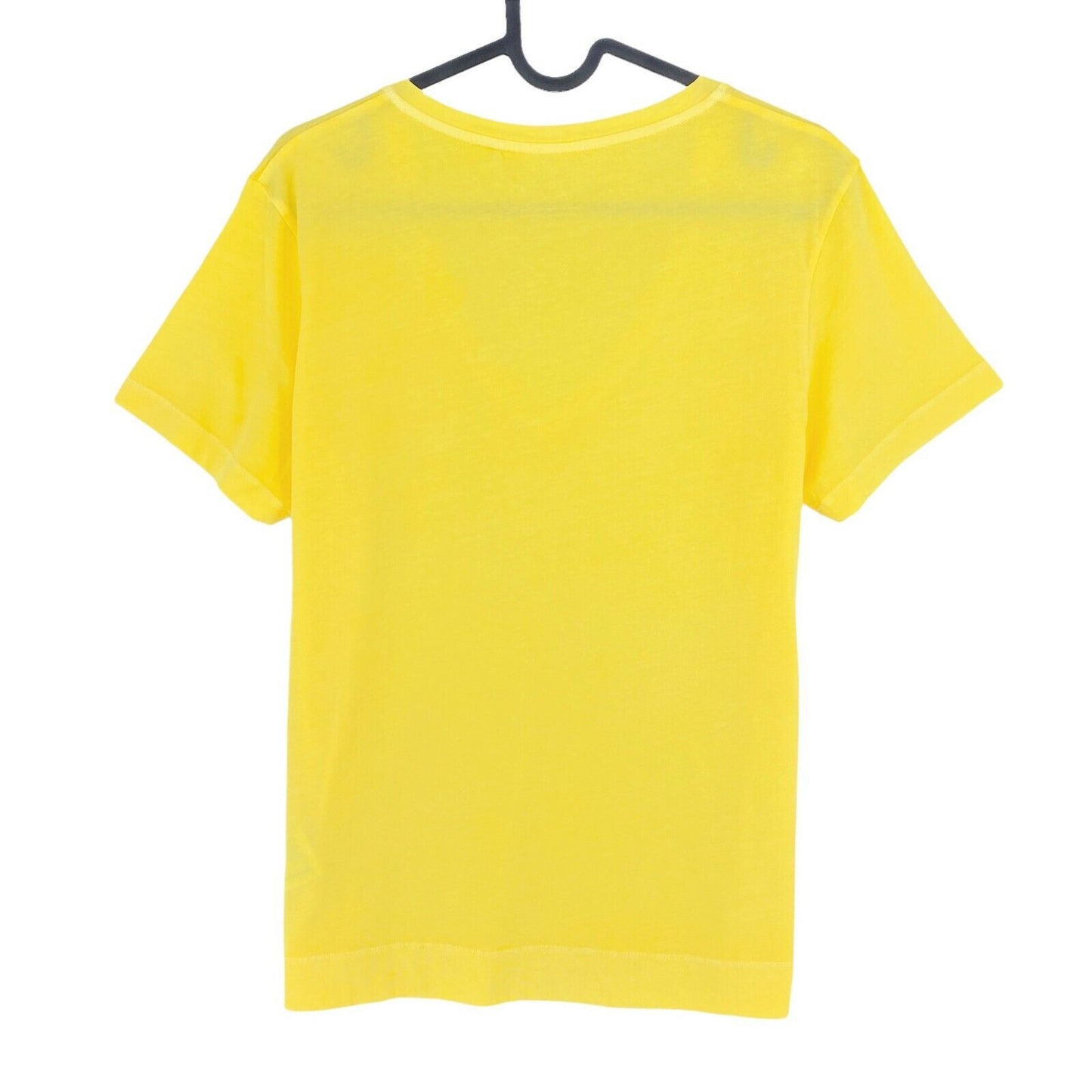 GANT Yellow Sun Faded V Neck T Shirt Size M