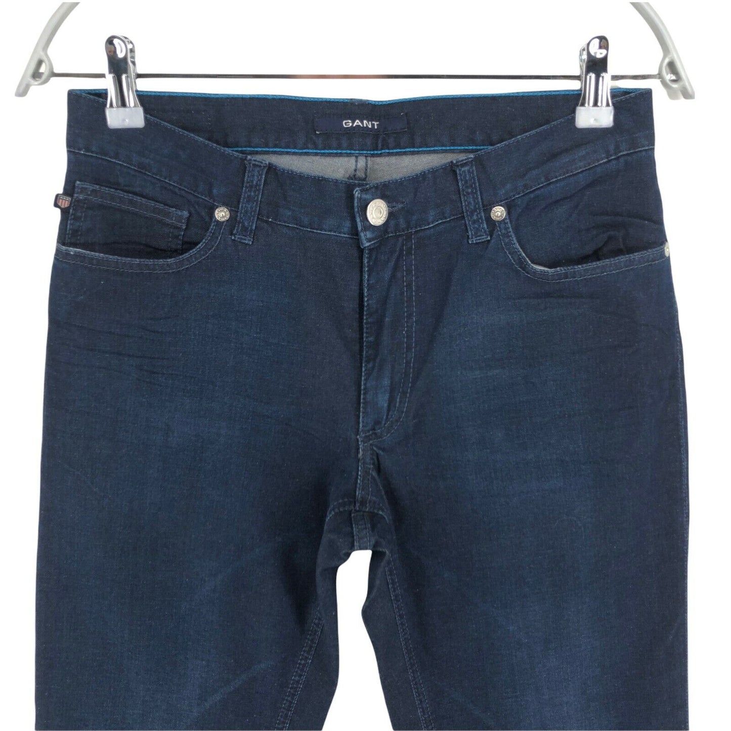 GANT Marineblaue verkürzte Capri-Jeans, Größe W28