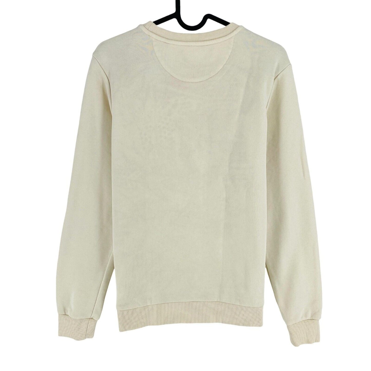 GANT Women Beige Tonal Archive Shield Crew Neck Sweater Jumper Size S