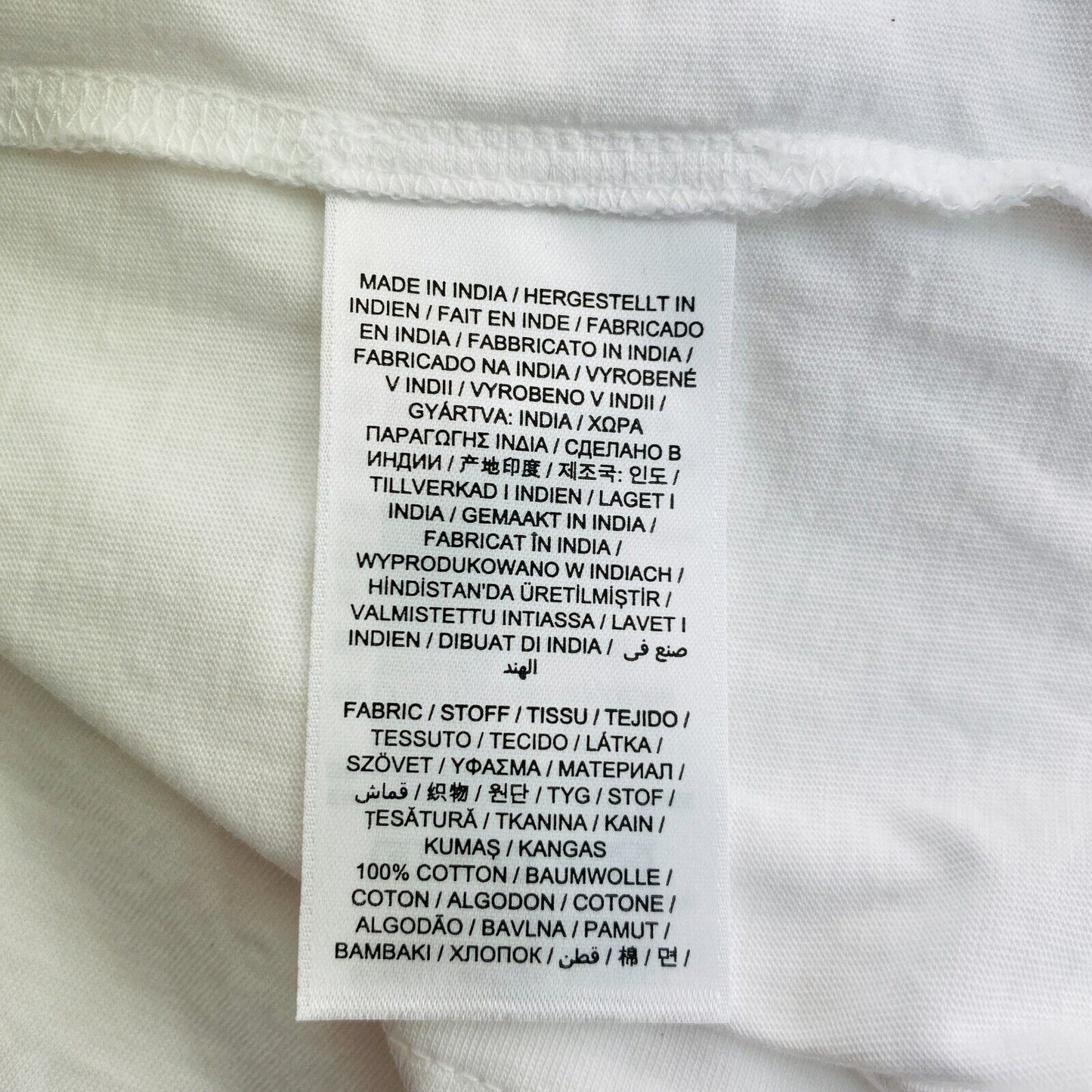 GANT Weißes Original T-Shirt mit Rundhalsausschnitt, Größe L