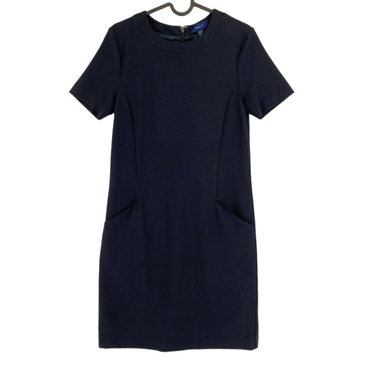 GANT Navy Blue Jersey Pique Dress Size EU 34 UK 8 US 4