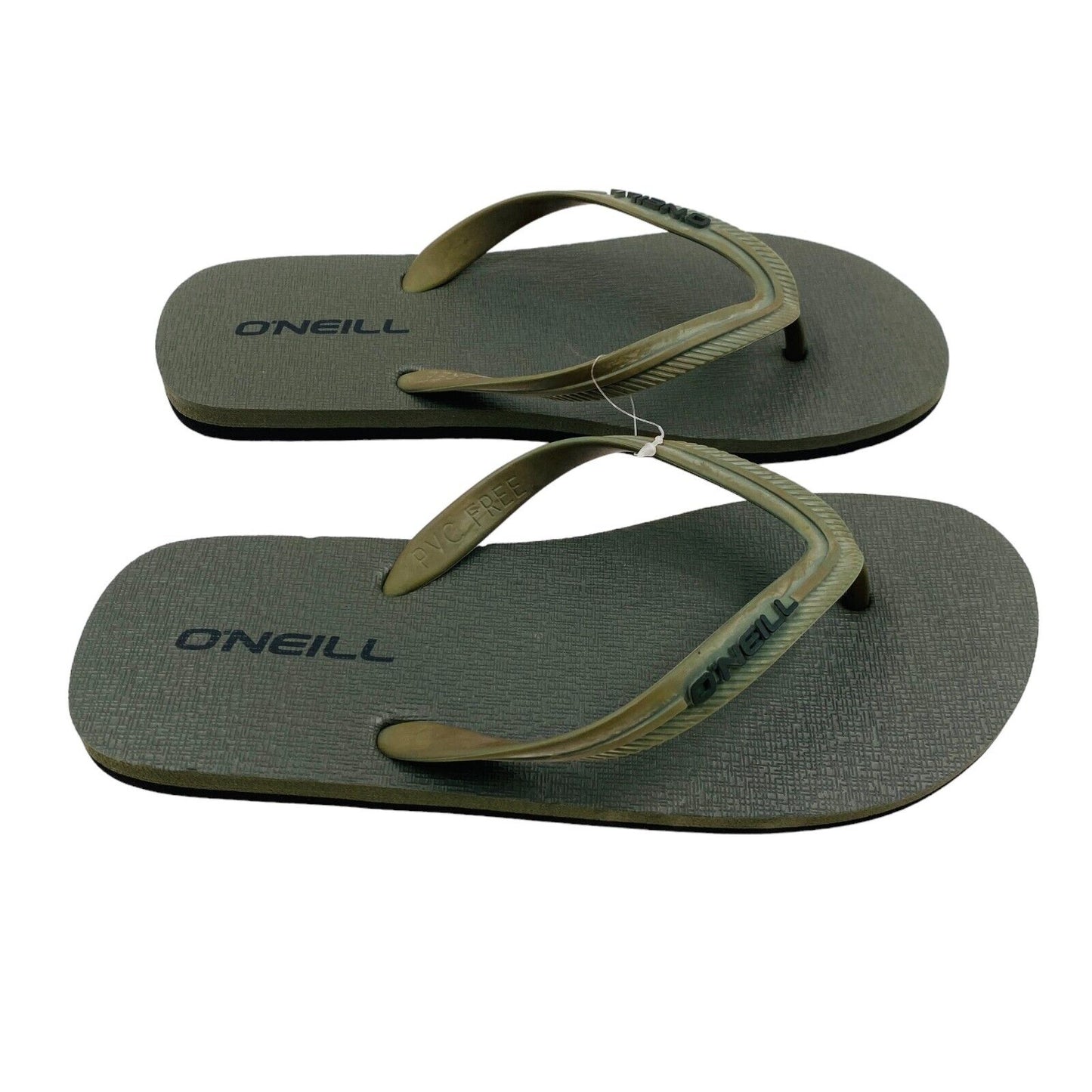 O'NEILL Dark Green Mens Beach Sandals Flip-Flops Size EU 42 UK 8 US 9