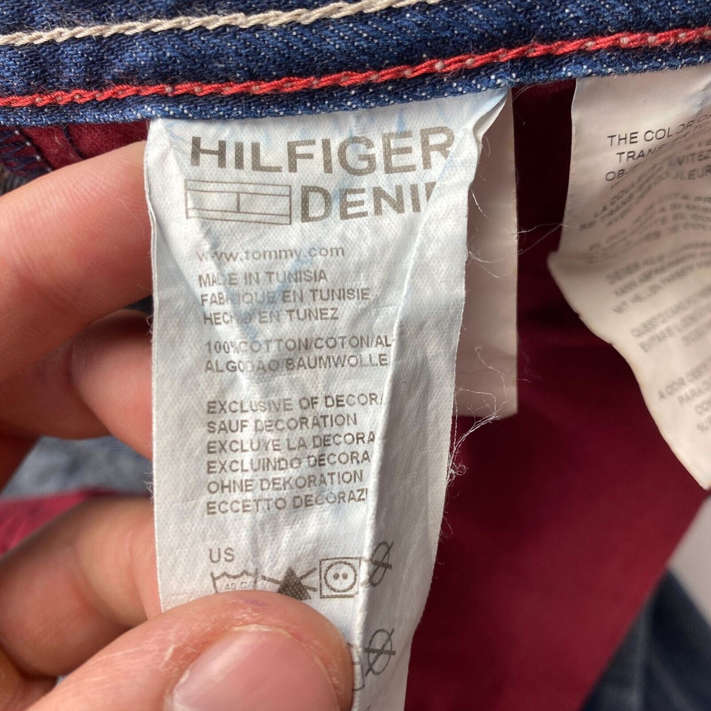 Tommy Hilfiger RYDER Blue Regular Straight Fit Jeans W29 L32