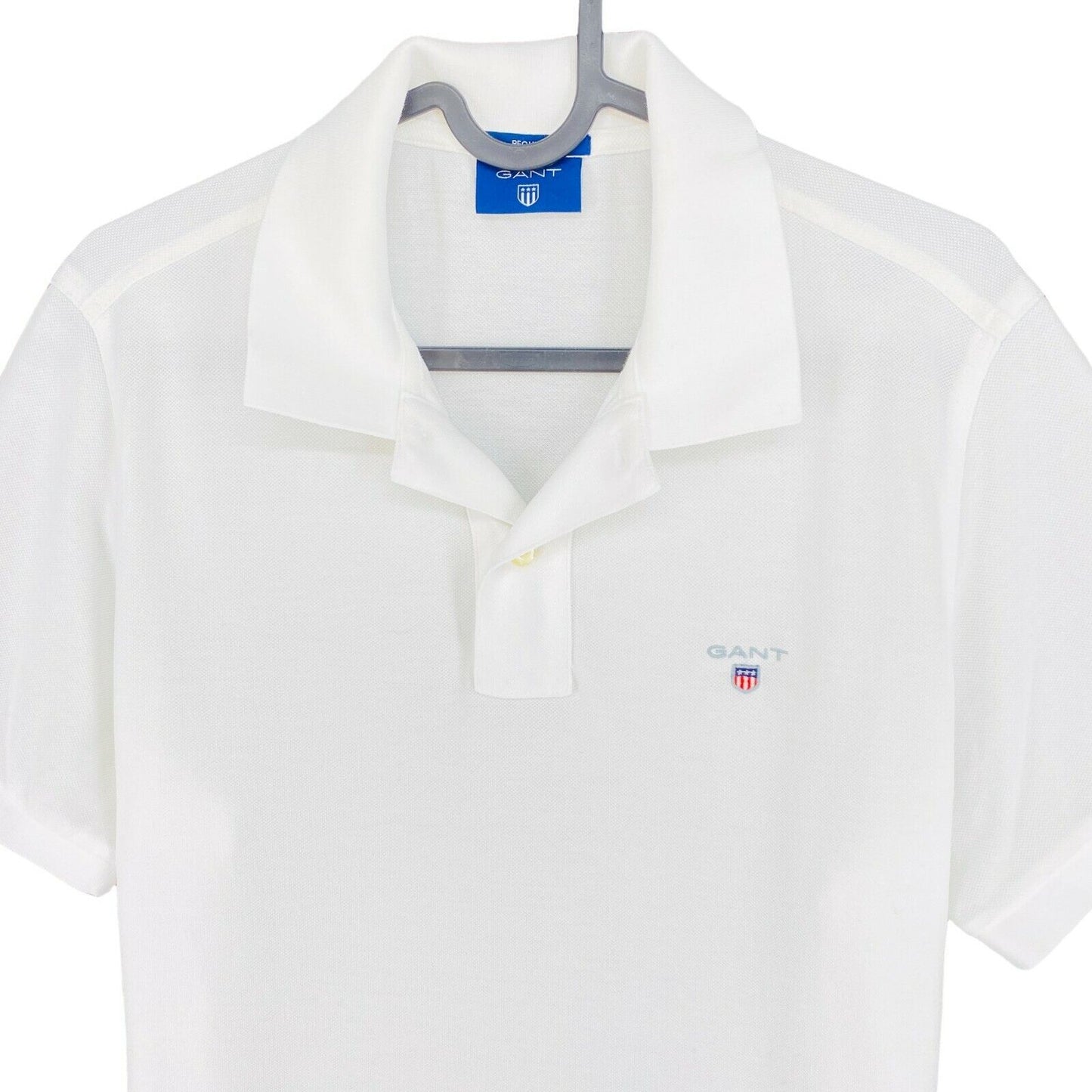 GANT T-shirt à col polo original blanc taille S