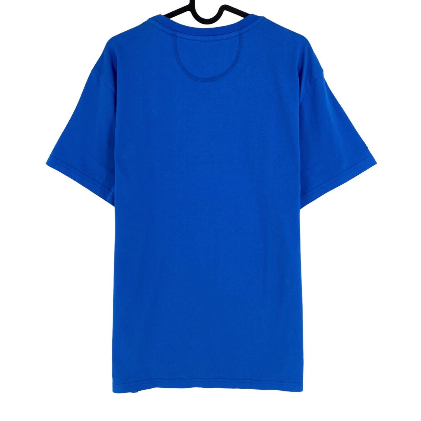 LA MARTINA T-shirt manches courtes en jersey de coton bleu taille M