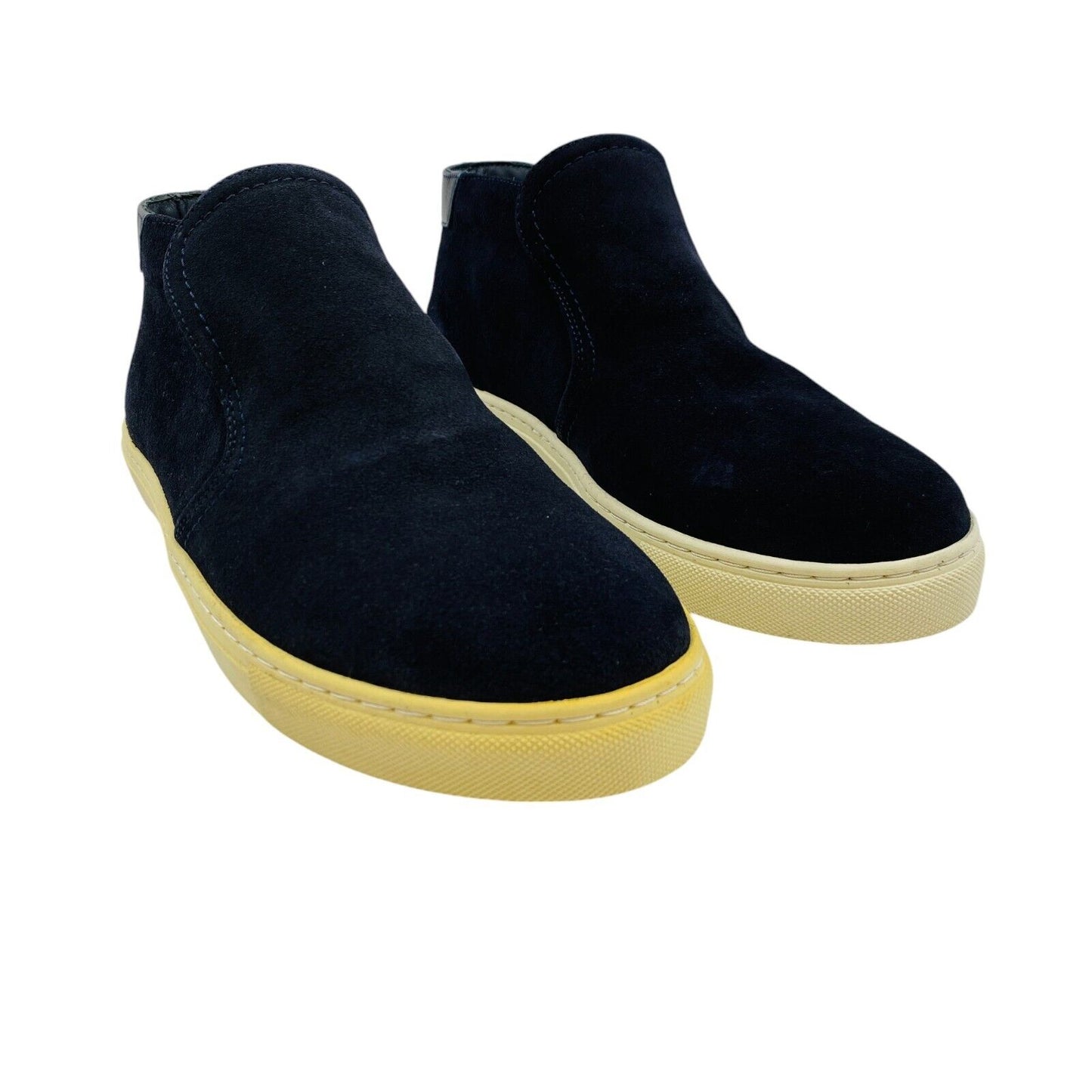 Tommy Hilfiger Mens Navy Blue Suede Leather Slip On Shoes EU 41 US 8 UK 7