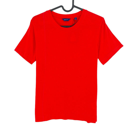 GANT Red Original Crew Neck T Shirt Top Size XS