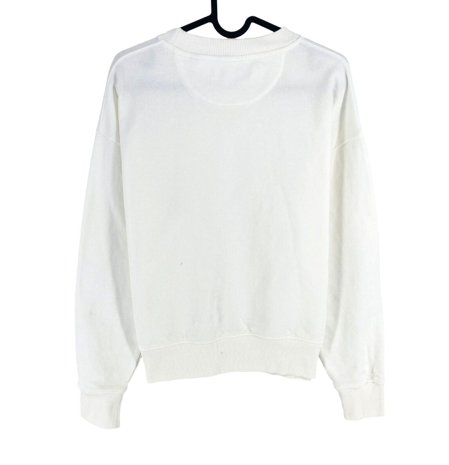 GANT Weiß Icon G Essential Rundhalspullover Pullover Größe L