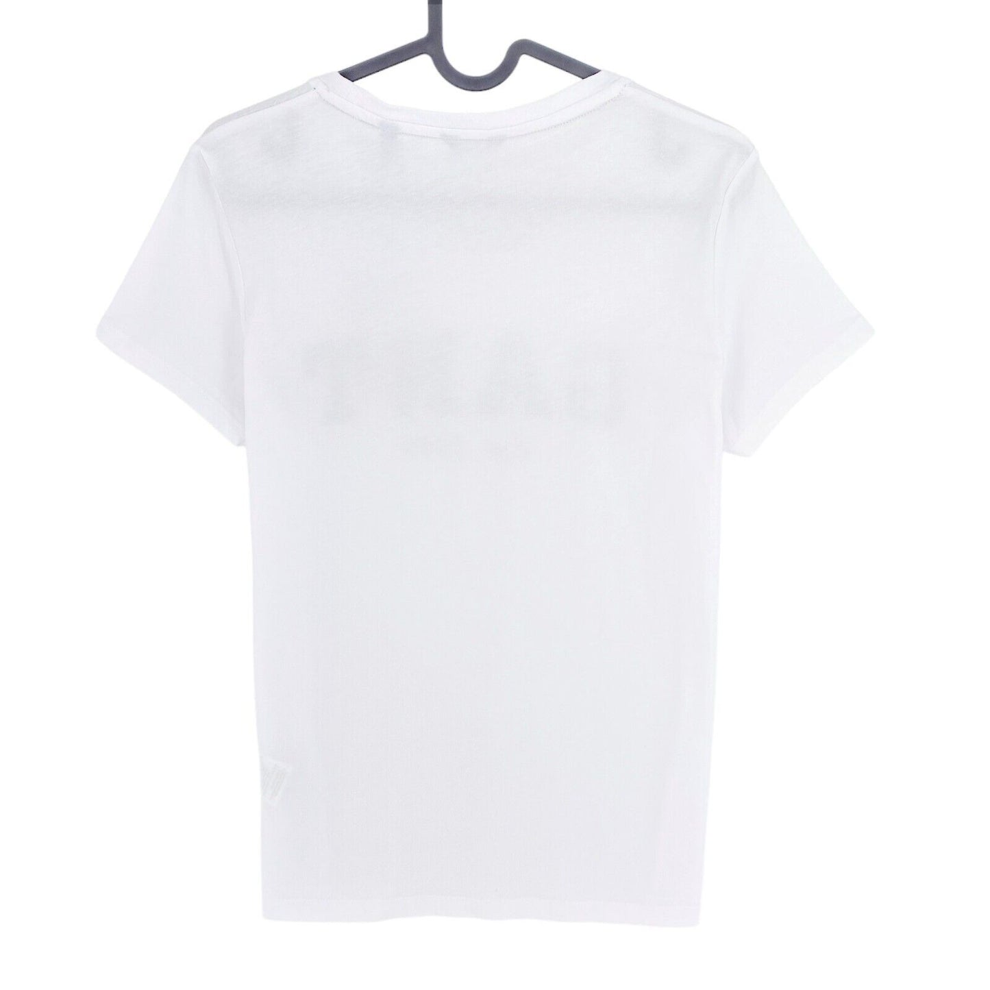 GANT White Logo Crew Neck T Shirt Size S