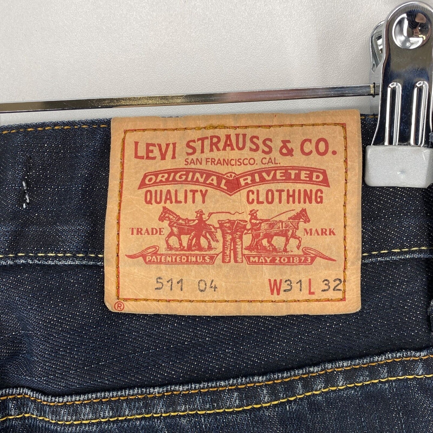 Levi's 511 04 Dark Blue Slim Fit Jeans W31 L32