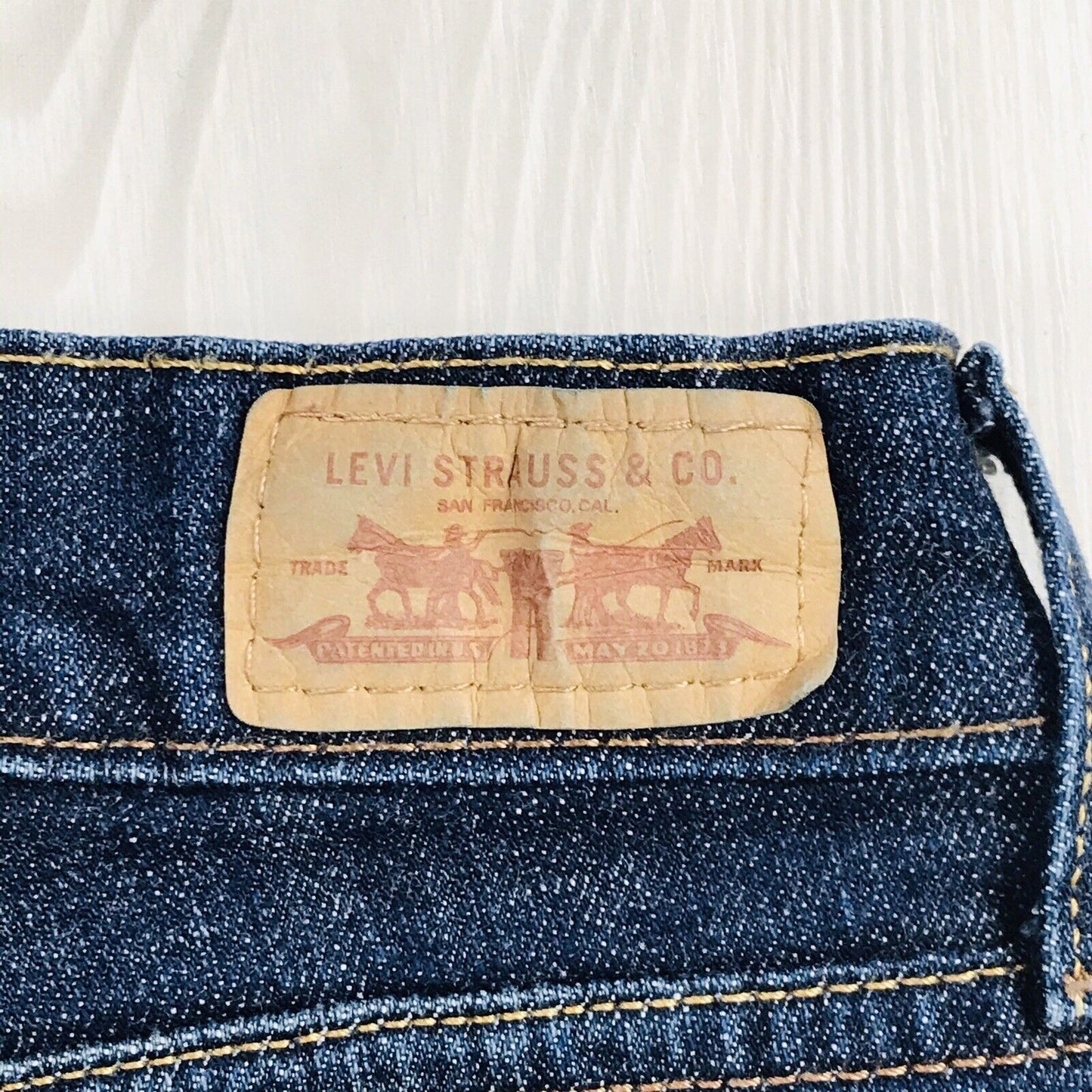 Vintage Levi's 515 Women Blue Regular Bootcut Fit Moms Jeans Size 3 M / W28 L34