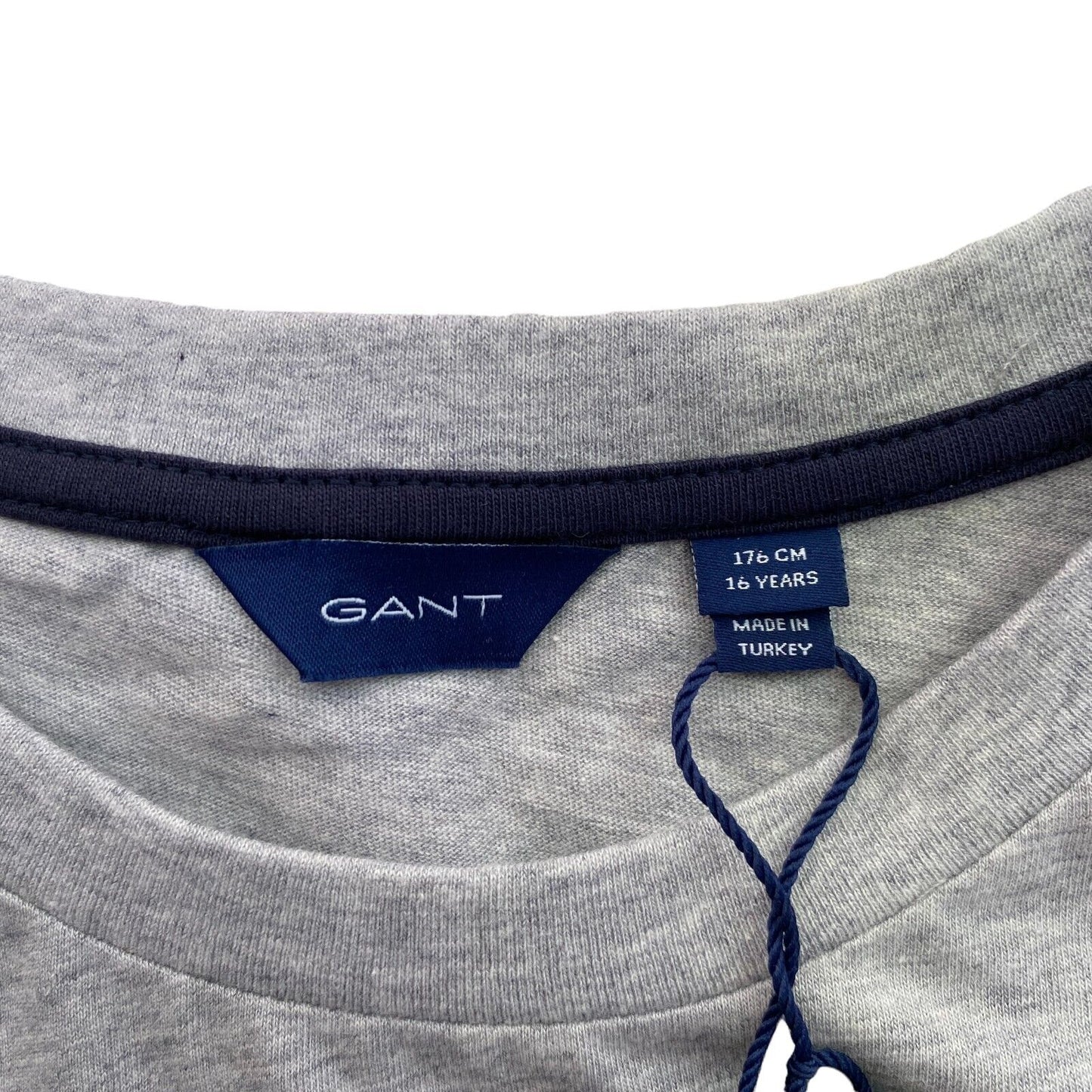 GANT T-shirt ras du cou trois couleurs gris pour garçon, taille 16 ans, 176 cm