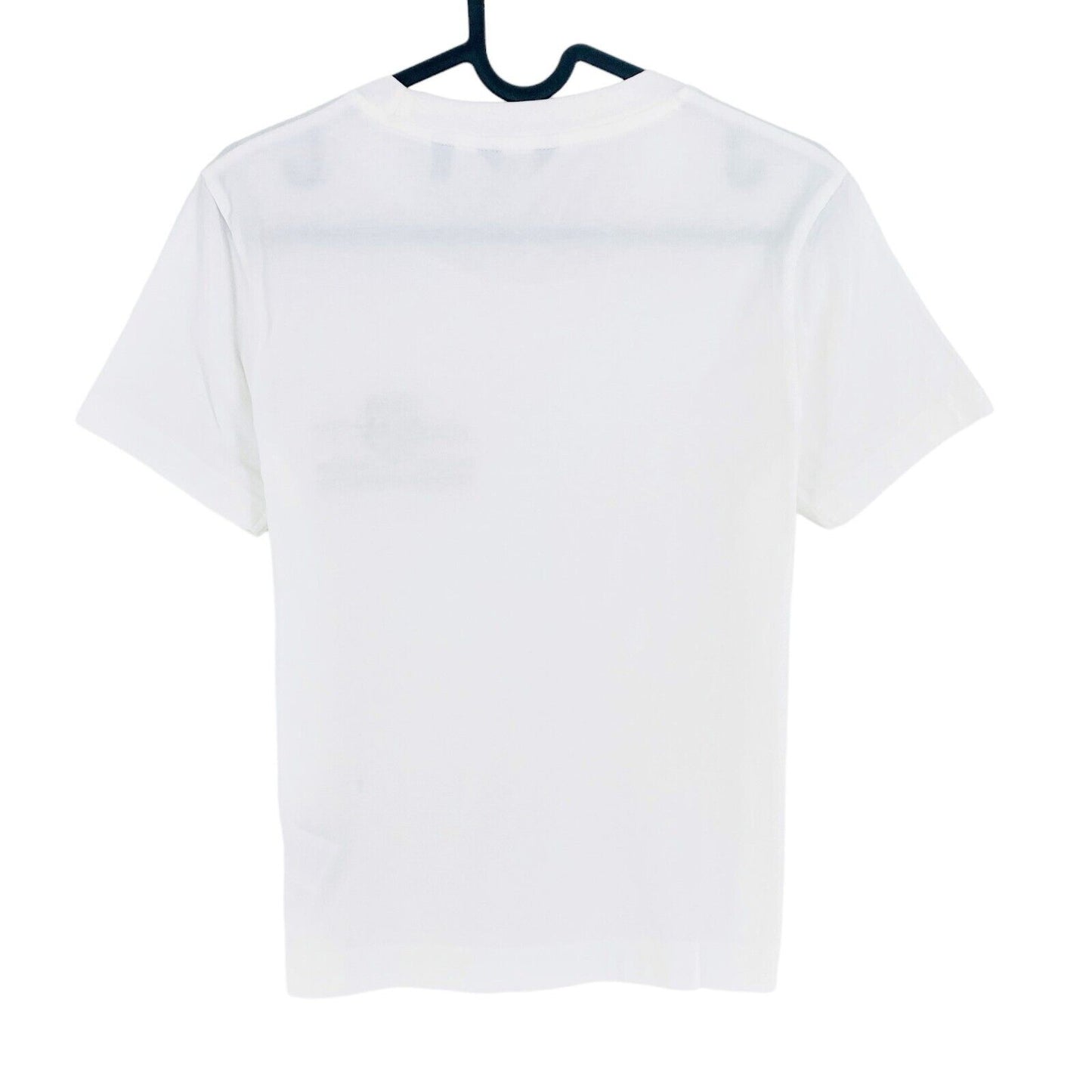 GANT White Logo EMB Crew Neck T Shirt Size XS