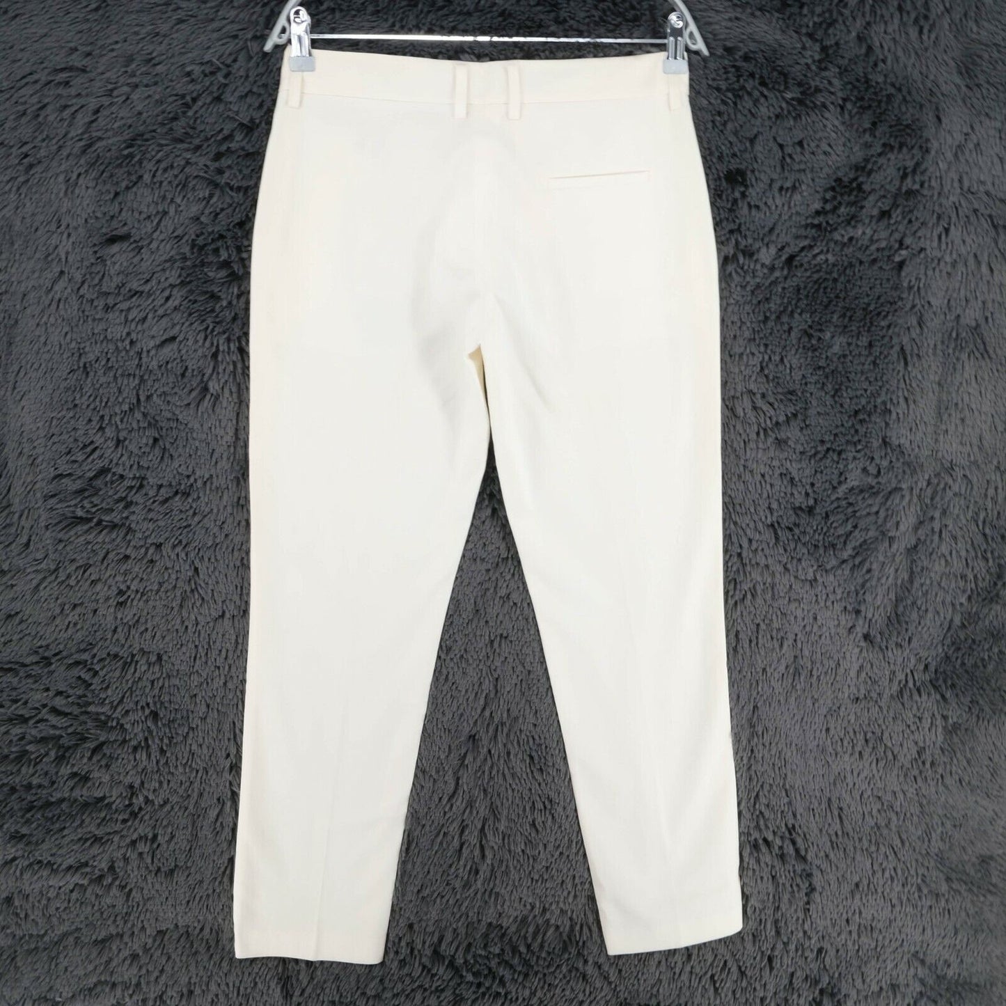 STEFANEL White Gabardine Stretch Pants Trousers Size EU 36 UK 8 US 6