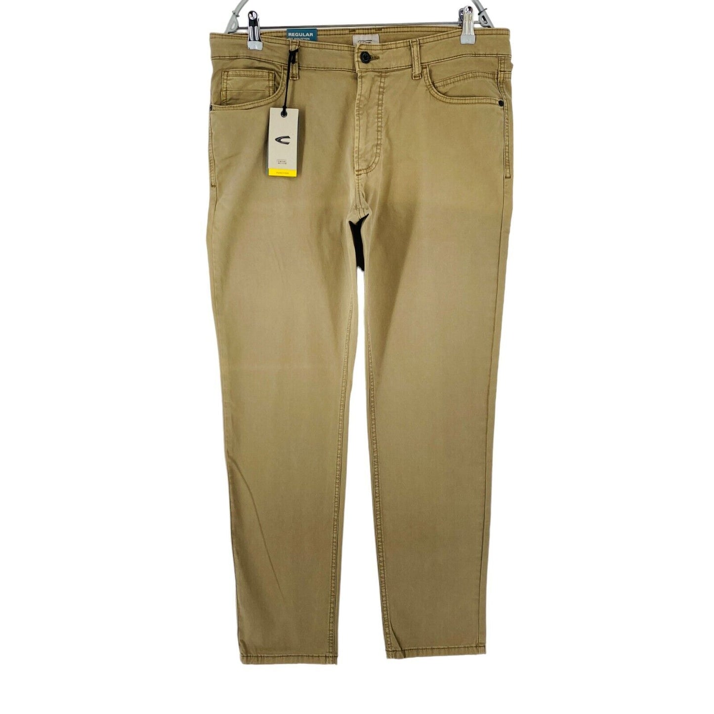 Camel Active Mens HOUSTON Brown Regular Straight Fit Jeans Trousers W36 L32