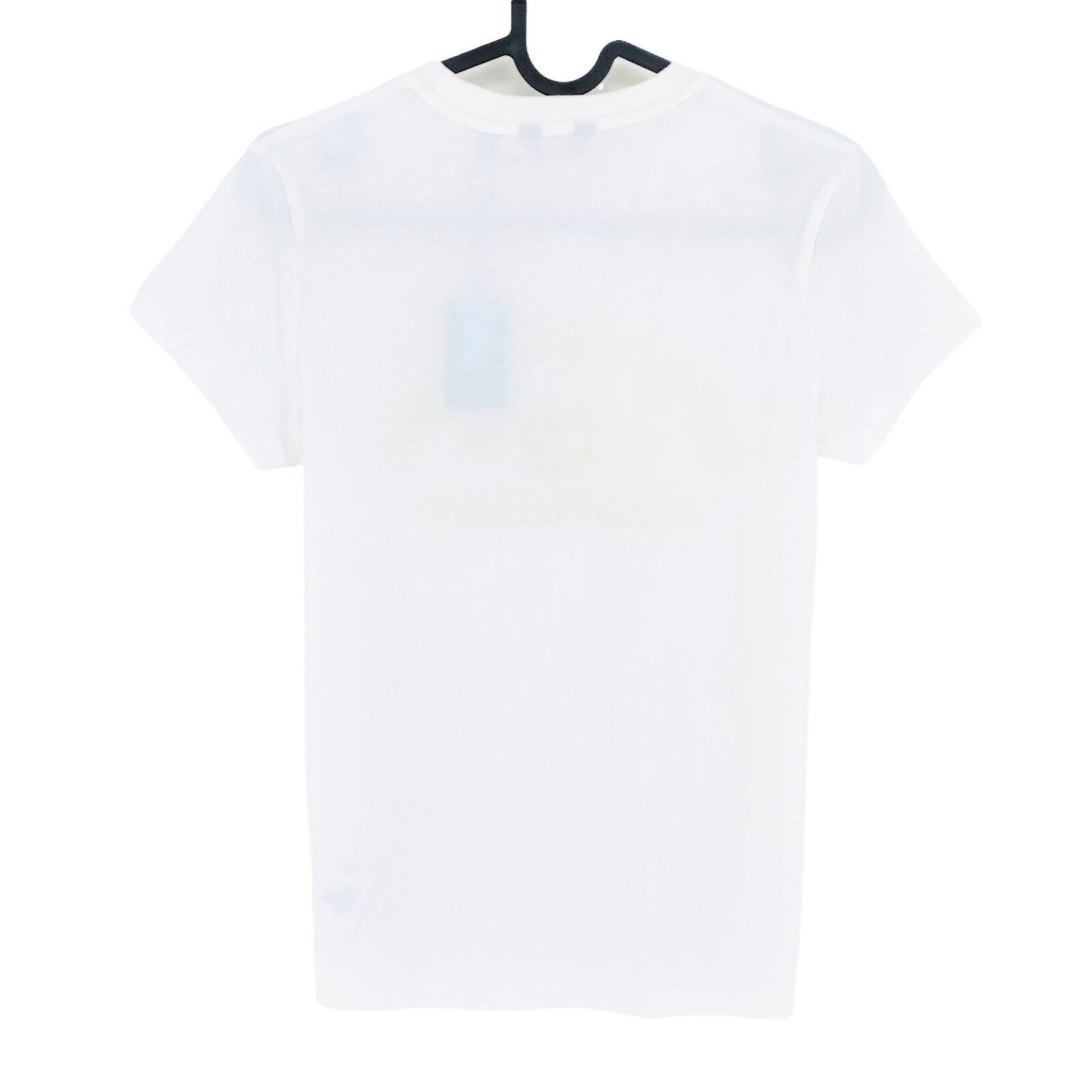 GANT Girls White Monogram Crew Neck T Shirt Size 9 - 10 Years 134/140 cm