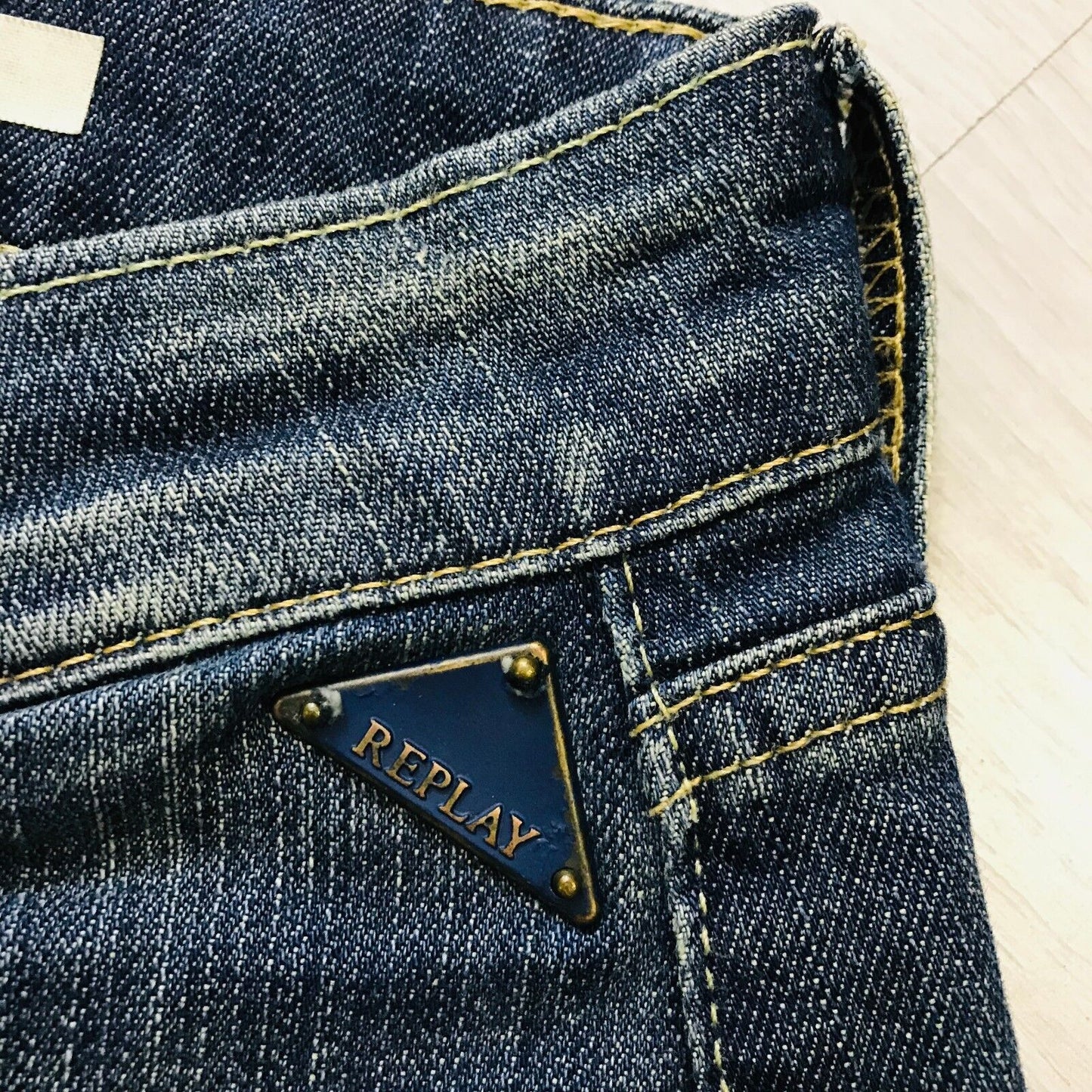 Replay Damen Jeans IOKO Straight, Größe W26 L34