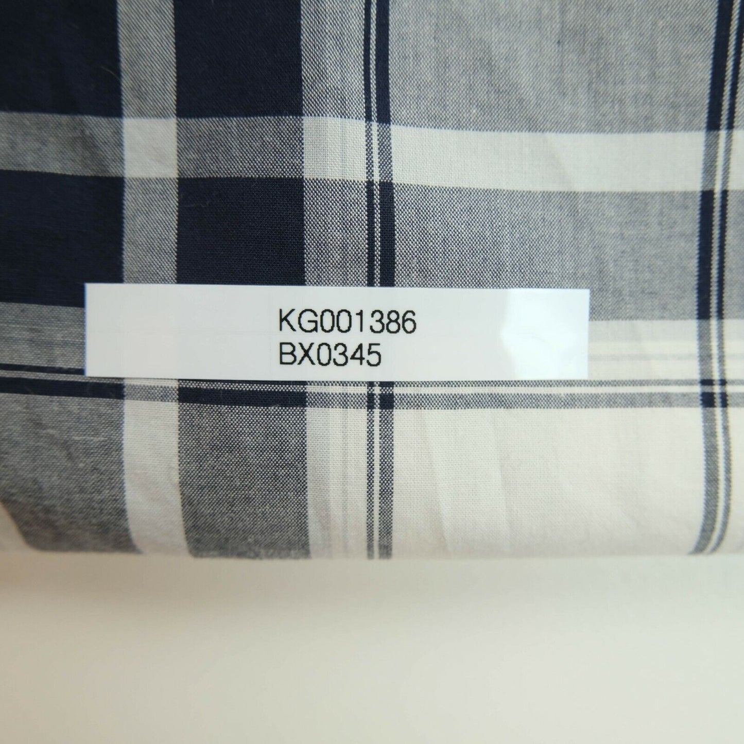 Tommy Hilfiger White Check Print Shirt Size XL