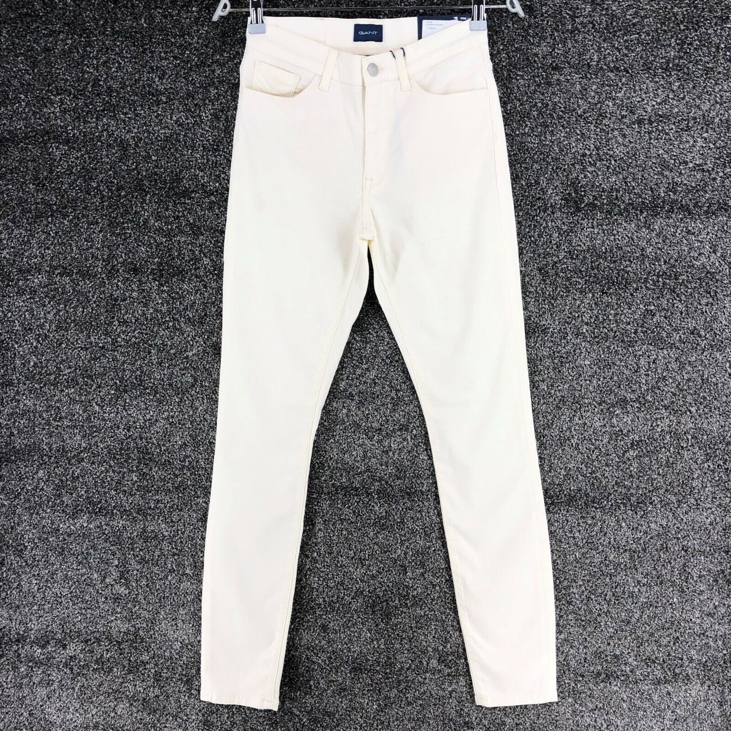 GANT White Satin Skinny Jeans Size W27 L32