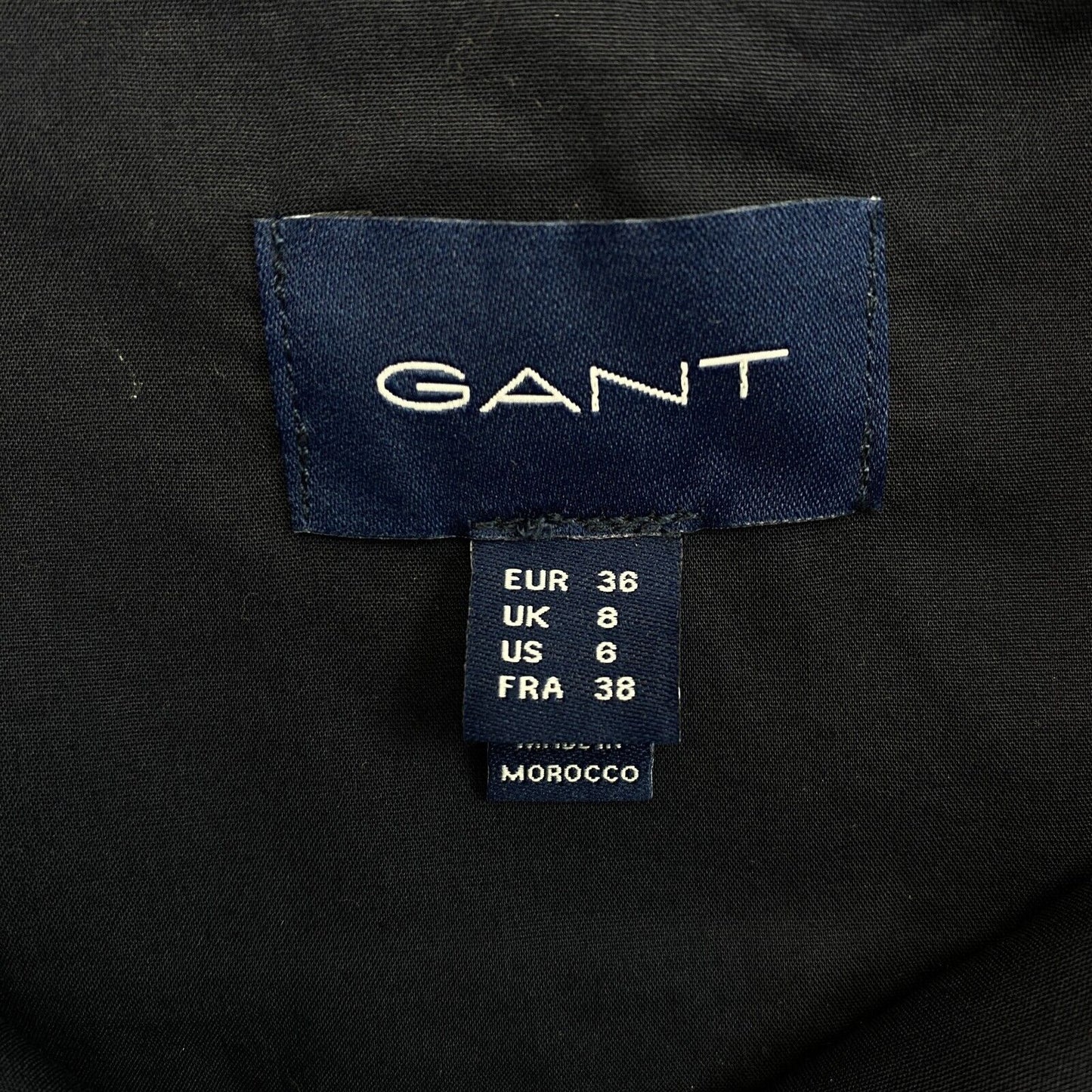 GANT Navy Blue Shirt Size EU 36 UK 8 US 6