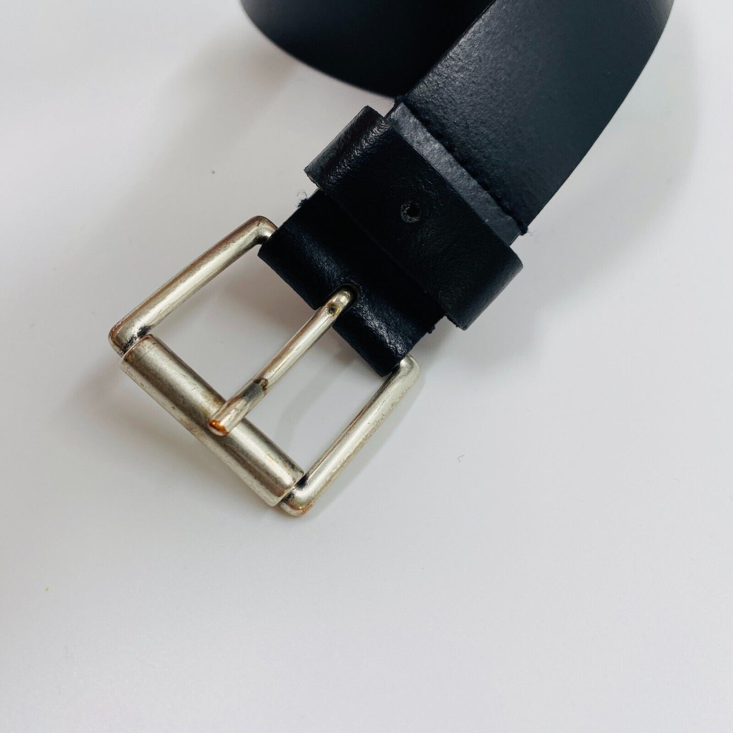 GANT Black 100% Leather Belt Size 90 cm 36''