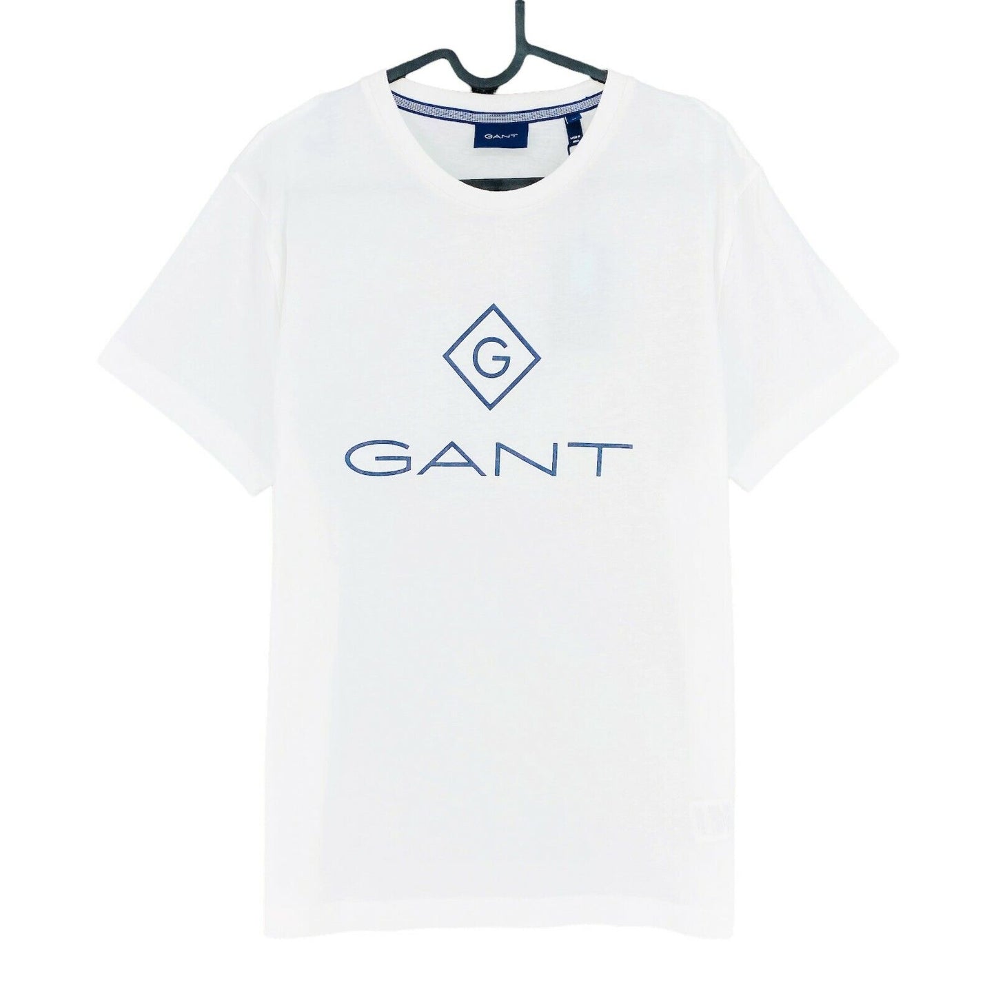 GANT White Lock Up Crew Neck T Shirt Size M