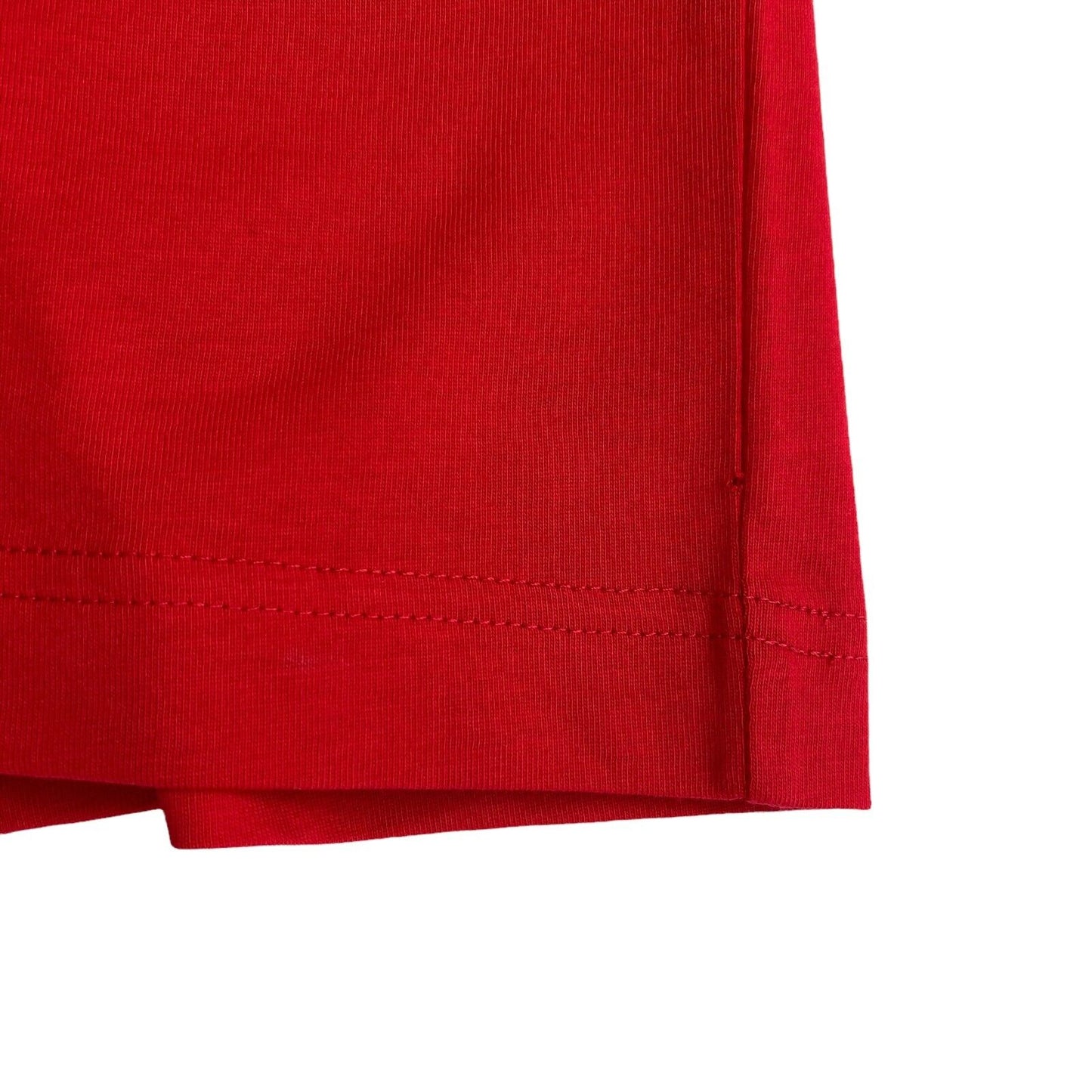 GANT T-shirt à col rond avec logo contrasté rouge taille M