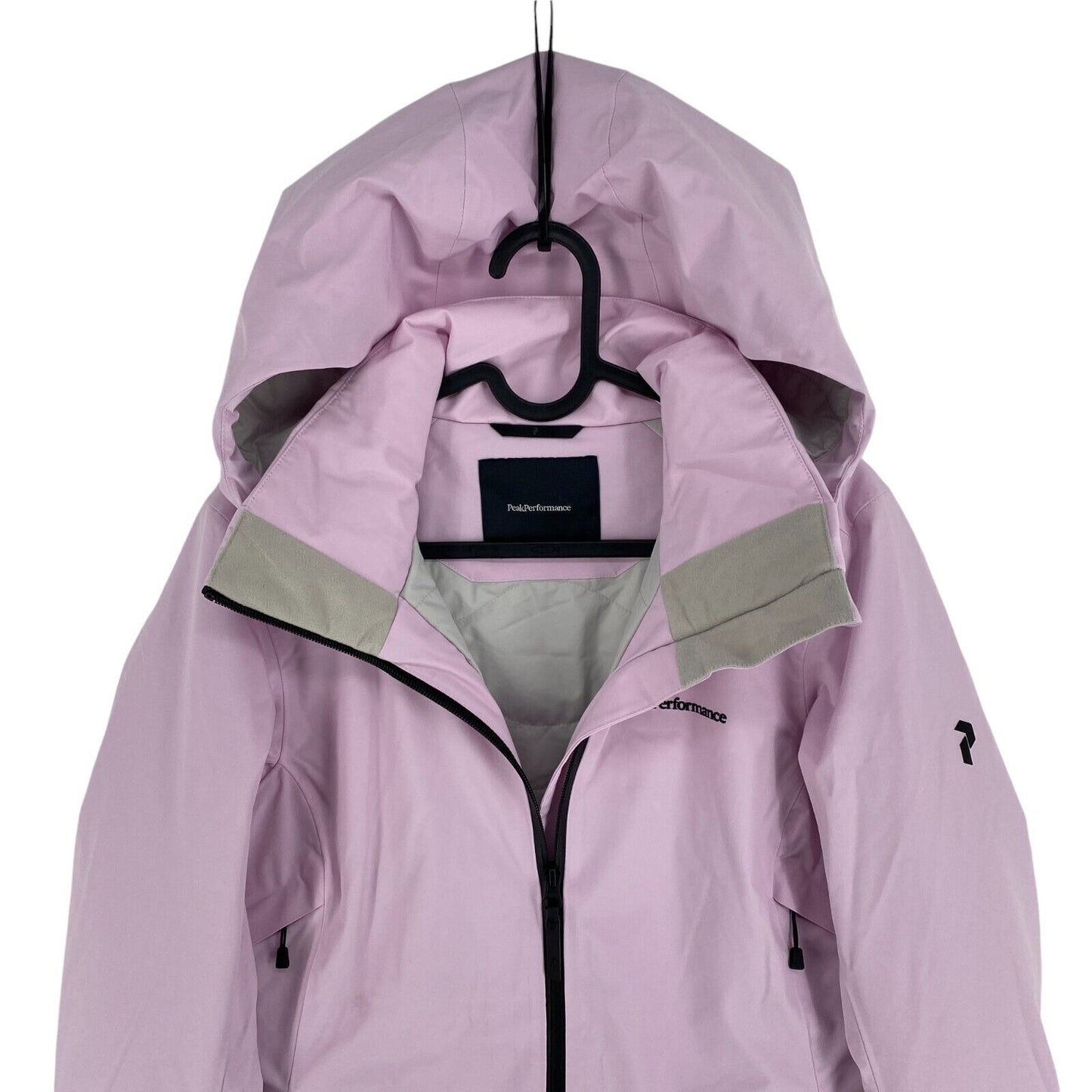 Peak Performance Women Pink Anima HIPE Hooded Ski Jacket Size S