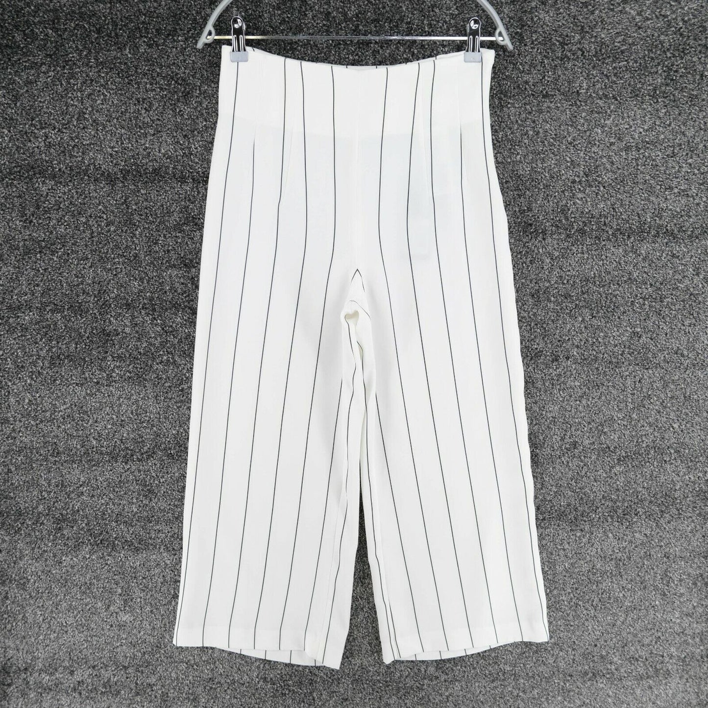 MARCIANO GUESS White Striped Flared Pants Trousers Size EU 32 UK 7 US 5