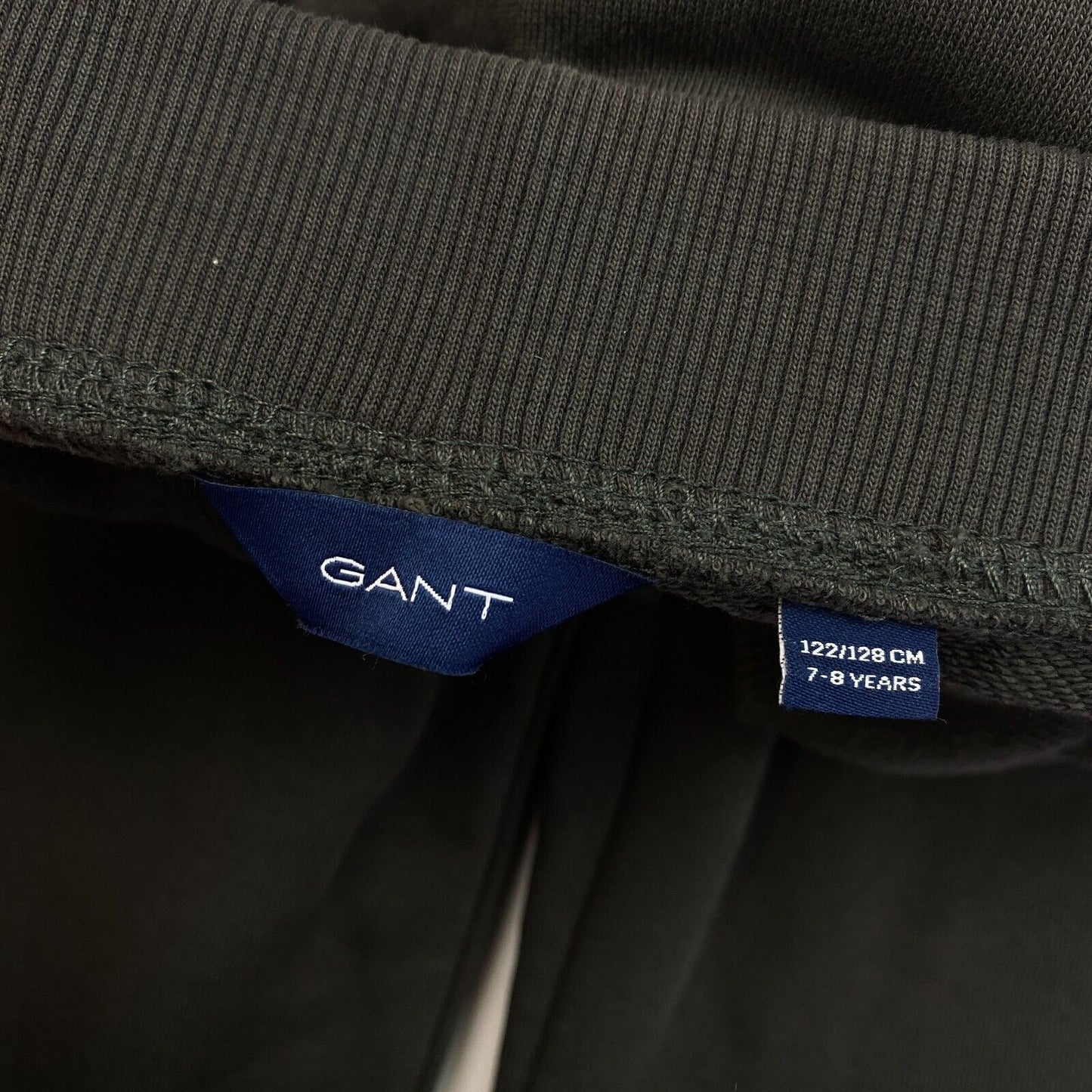 GANT Boy Dark Grey Sweat Pants Trousers Size 7-8 Years 122/128 cm