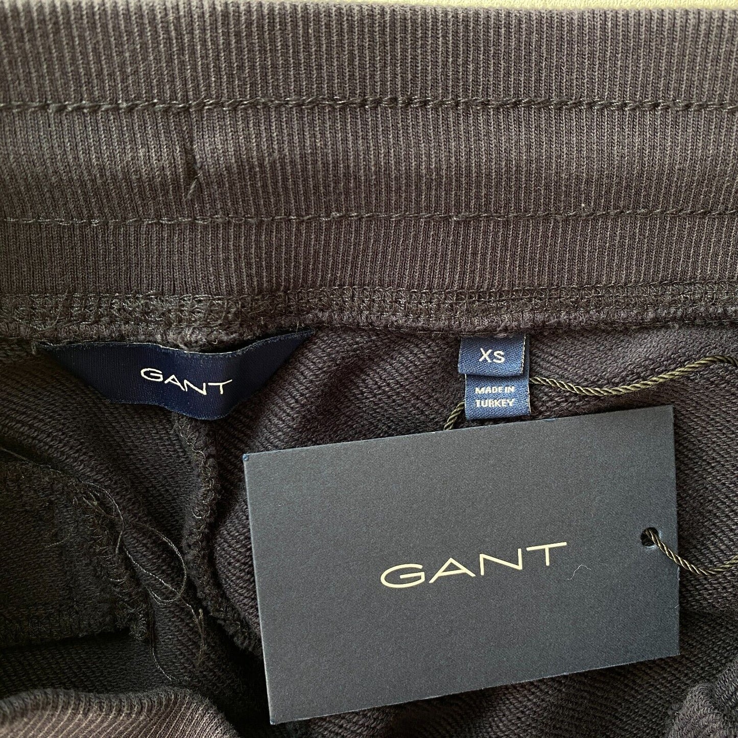 GANT Women Dark Blue Regular Fit Sweat Trousers Size XS