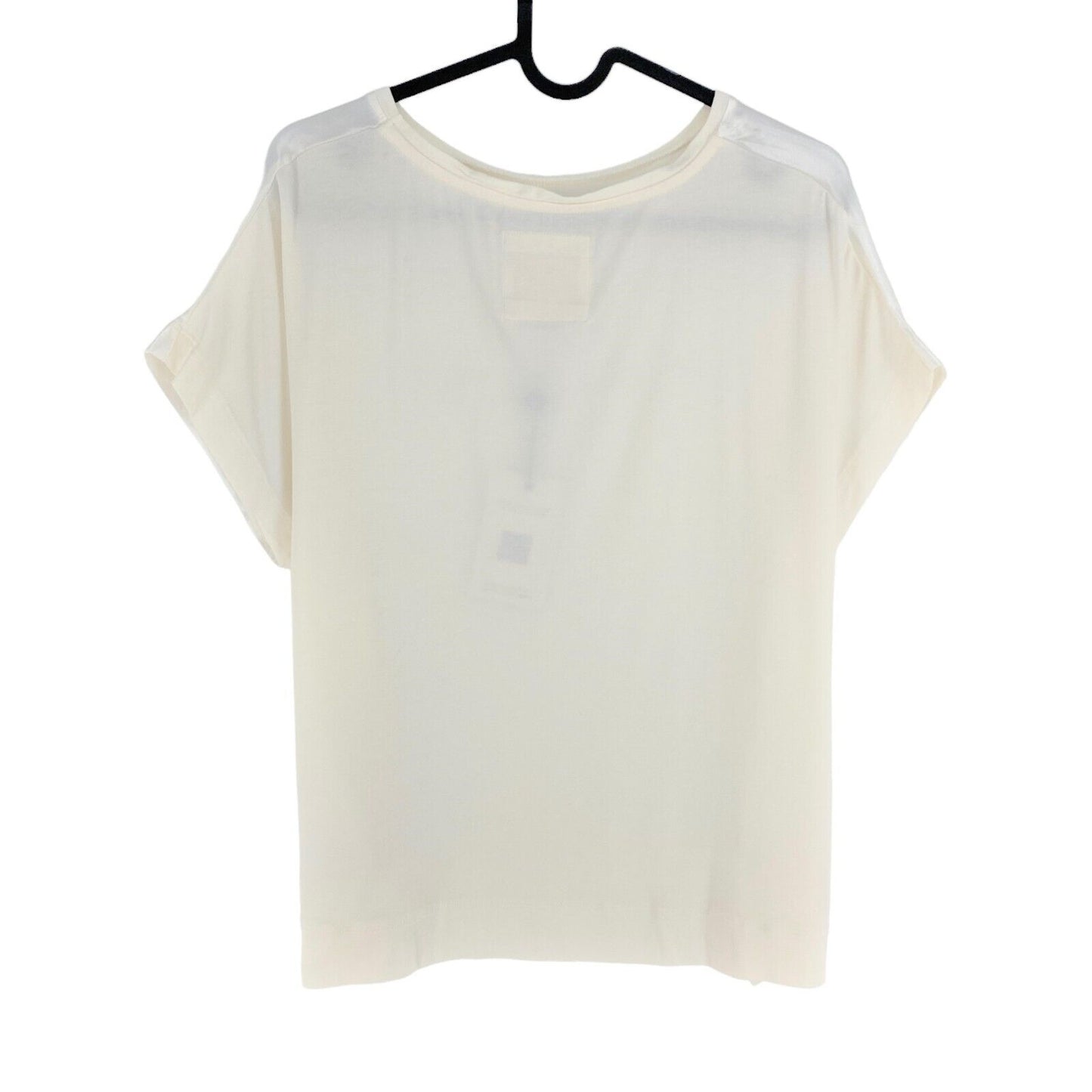 LA MARTINA White Short Sleeves Viscose Blouse Top Size  1 / XS