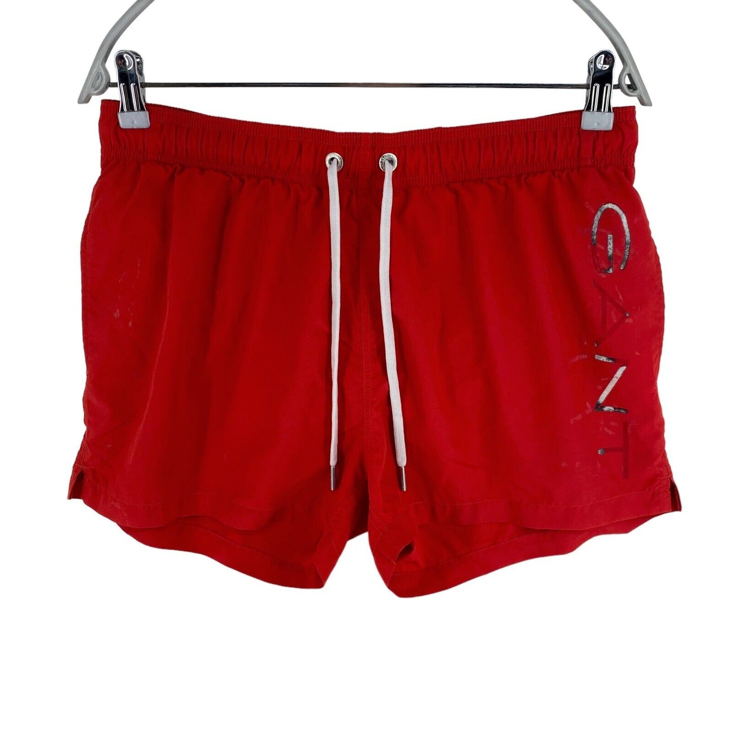 GANT Red Swimwear Swimming Board Trunks Shorts Size M