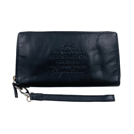 LA MARTINA Women Black 100% Cow Leather Wallet