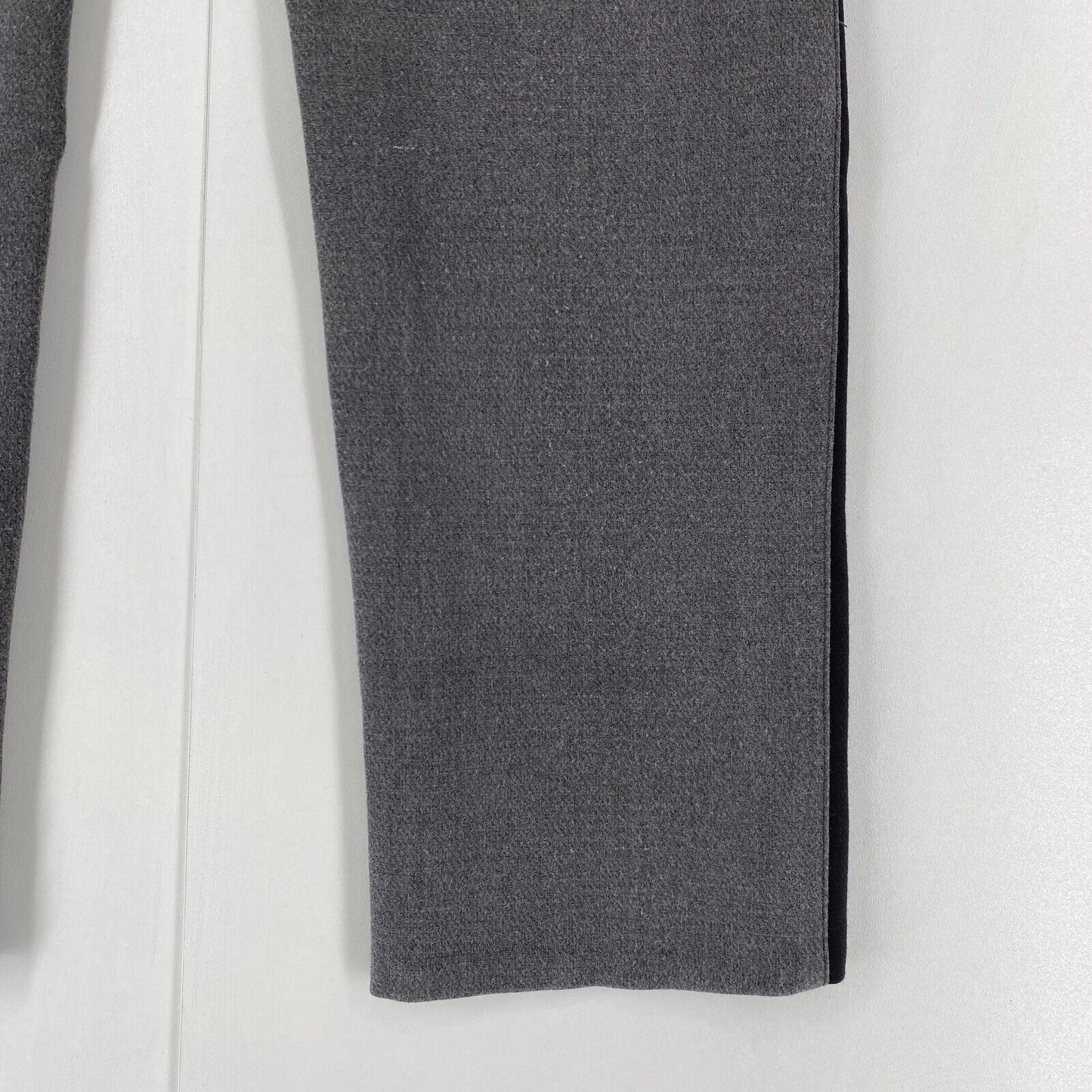 LA MARTINA Women Grey Regular Straight Fit Dress Pants Trousers Size W28