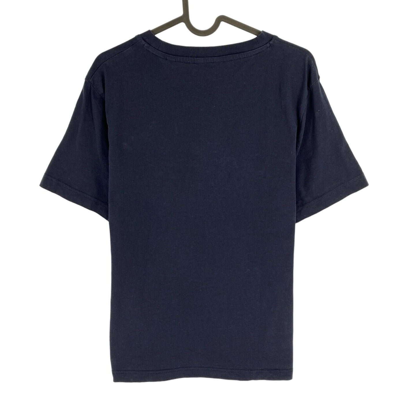 GANT Women Navy Blue Tonal Archive Shield Crew Neck Short Sleeve T Shirt Size XL