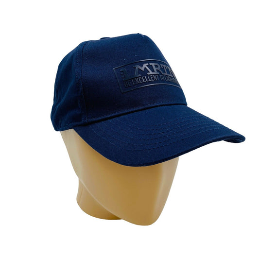 LA MARTINA Dark Blue Mens Cotton Twill Baseball Cap Hat One Size