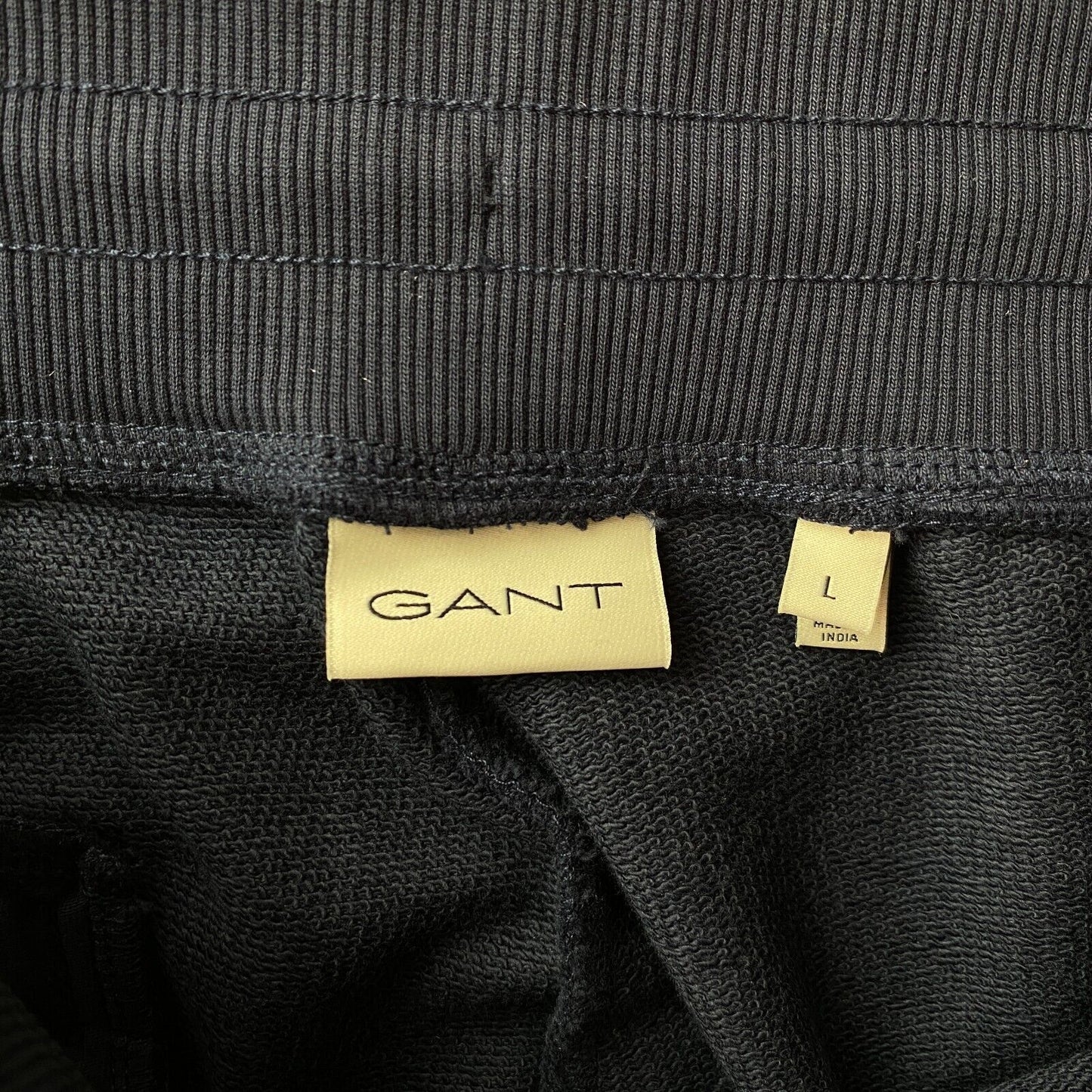 GANT Dark Blue Mens Regular Fit Sweat Pants Trousers L