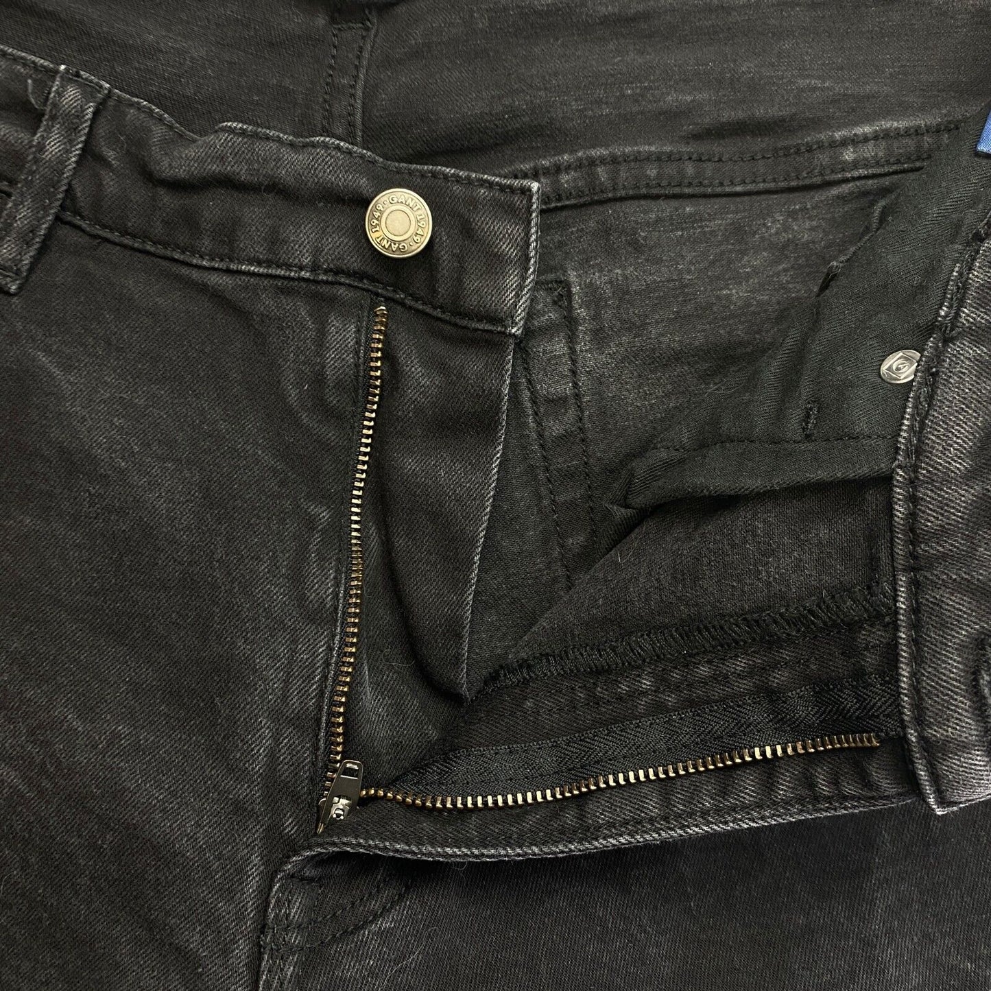 GANT Jeans in Slim Fit, Schwarz, Größe W35 L34