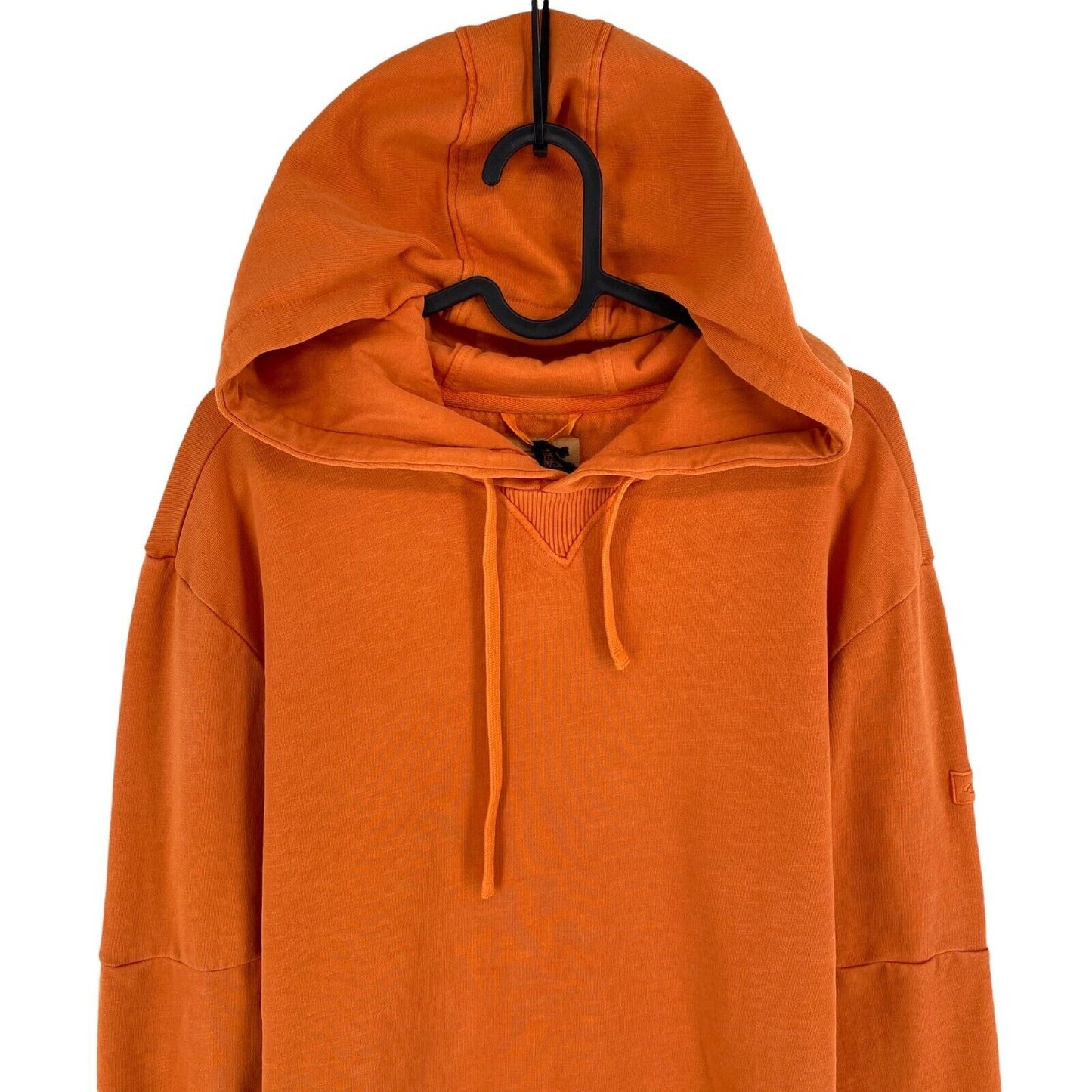 Camel Active Men Orange Garment Dyed Hoodie Sweater Jumper Size M