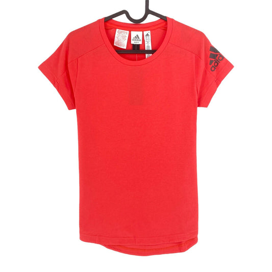 Adidas Red Crew Neck T Shirt Size 11 - 12 Years