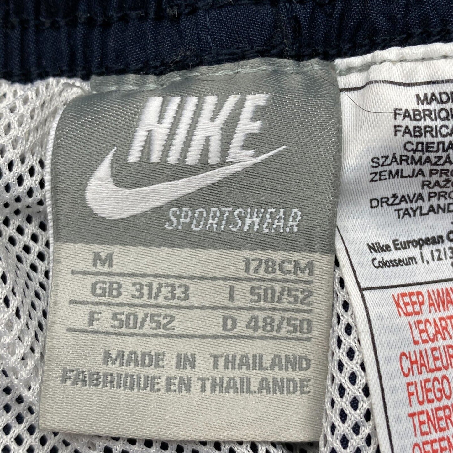 NIKE SPORTSWEAR Navy Blue Activewear Shorts Size M