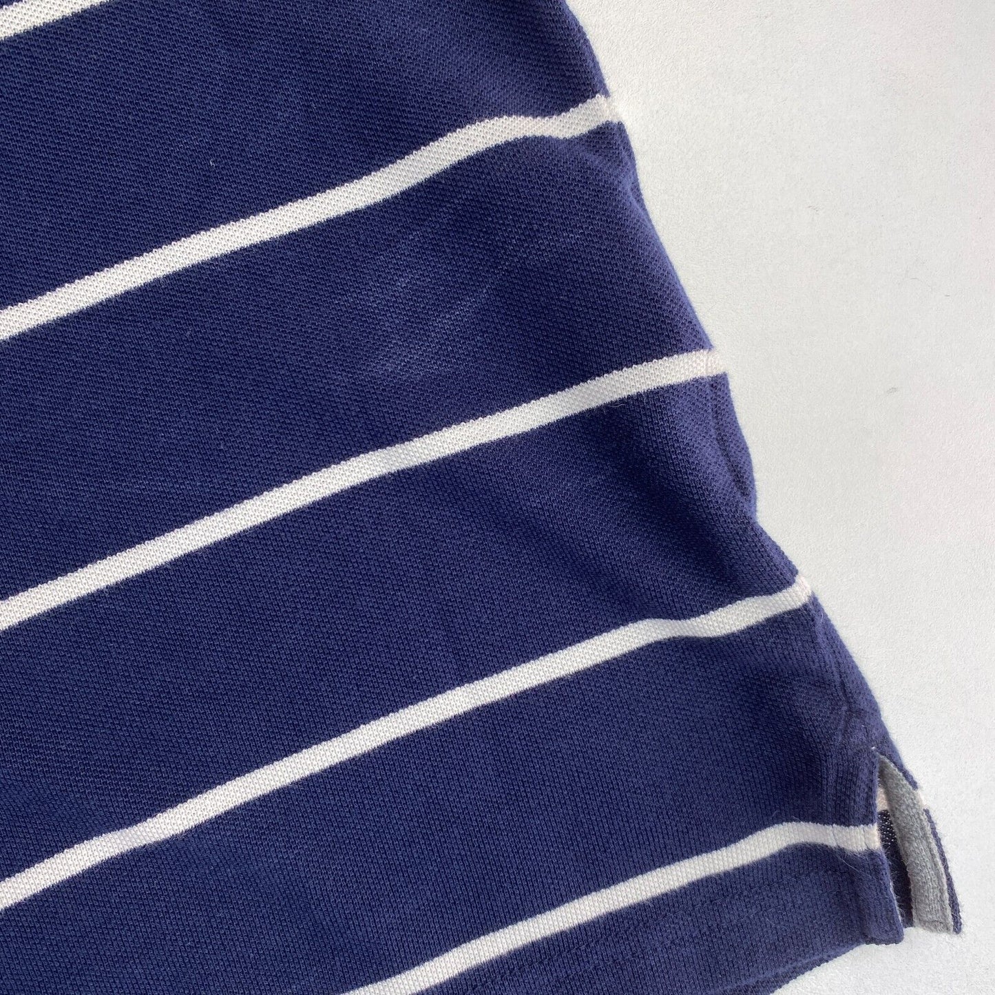 GANT Poloshirt Rugger Piqué mit Streifen in Marineblau, Größe M